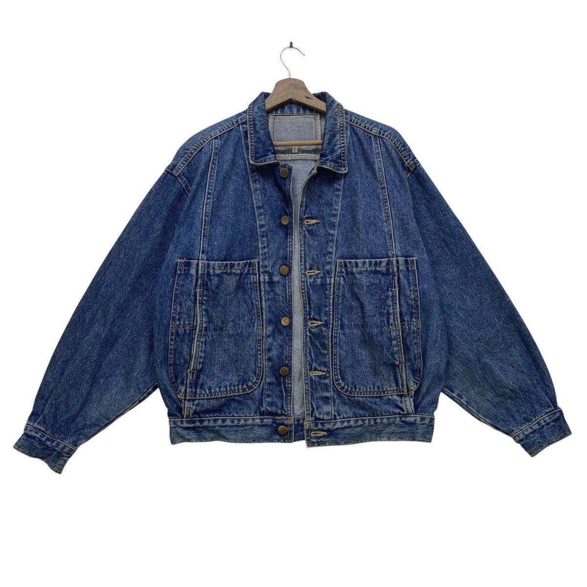 Japanese Brand Japanese Brand Streetwear Street Fashion Trucker Denim Size US M / EU 48-50 / 2 - 1 Thumbnail