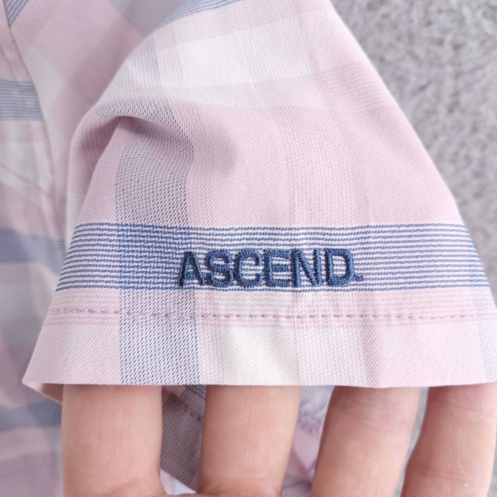 ASCENO Ascend Shirt Womens Small Pink Button-Up Short Sleeve Performance Pink Womens S Size S / US 4 / IT 40 - 3 Thumbnail