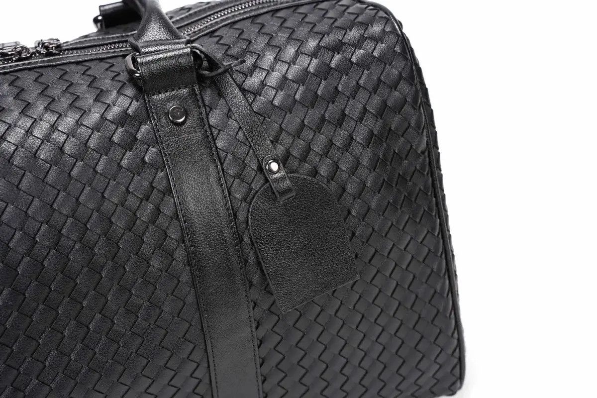 Other Outdoor retro woven travel duffle bag pu leather Size ONE SIZE - 8 Thumbnail