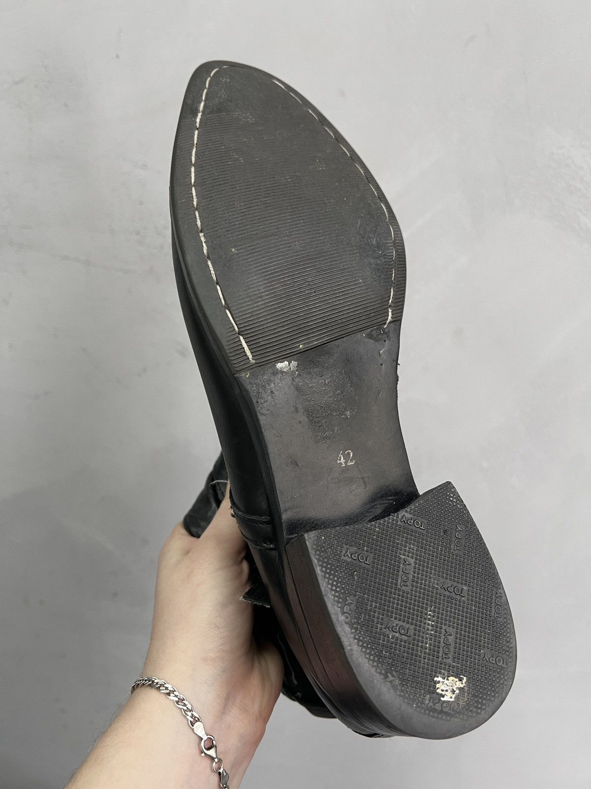 Other Leather Boots Black Streetwear Guidi Style y2k Size US 9 / EU 42 - 10 Thumbnail