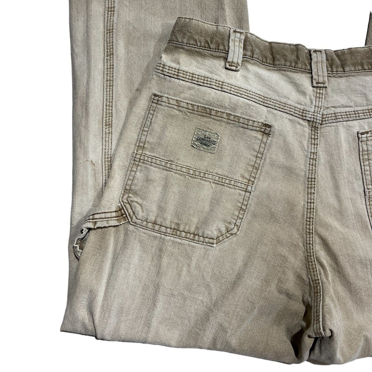 Lee Beautifully Faded Carpenter Pants Size US 34 / EU 50 - 2 Thumbnail