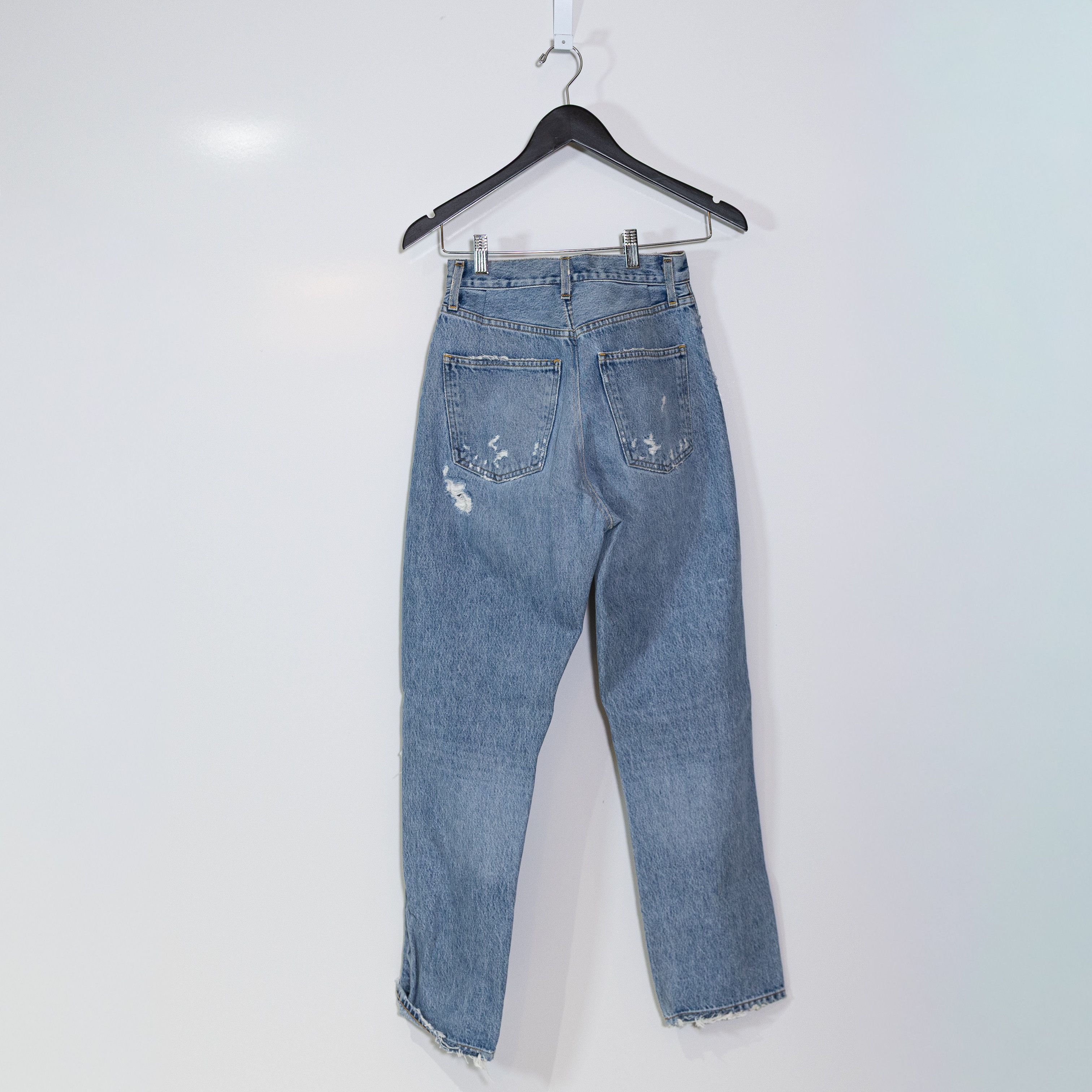 Agolde Agolde Women's 90's Mid Rise Loose Fit Size 25" / US 0 / IT 36 - 4 Thumbnail