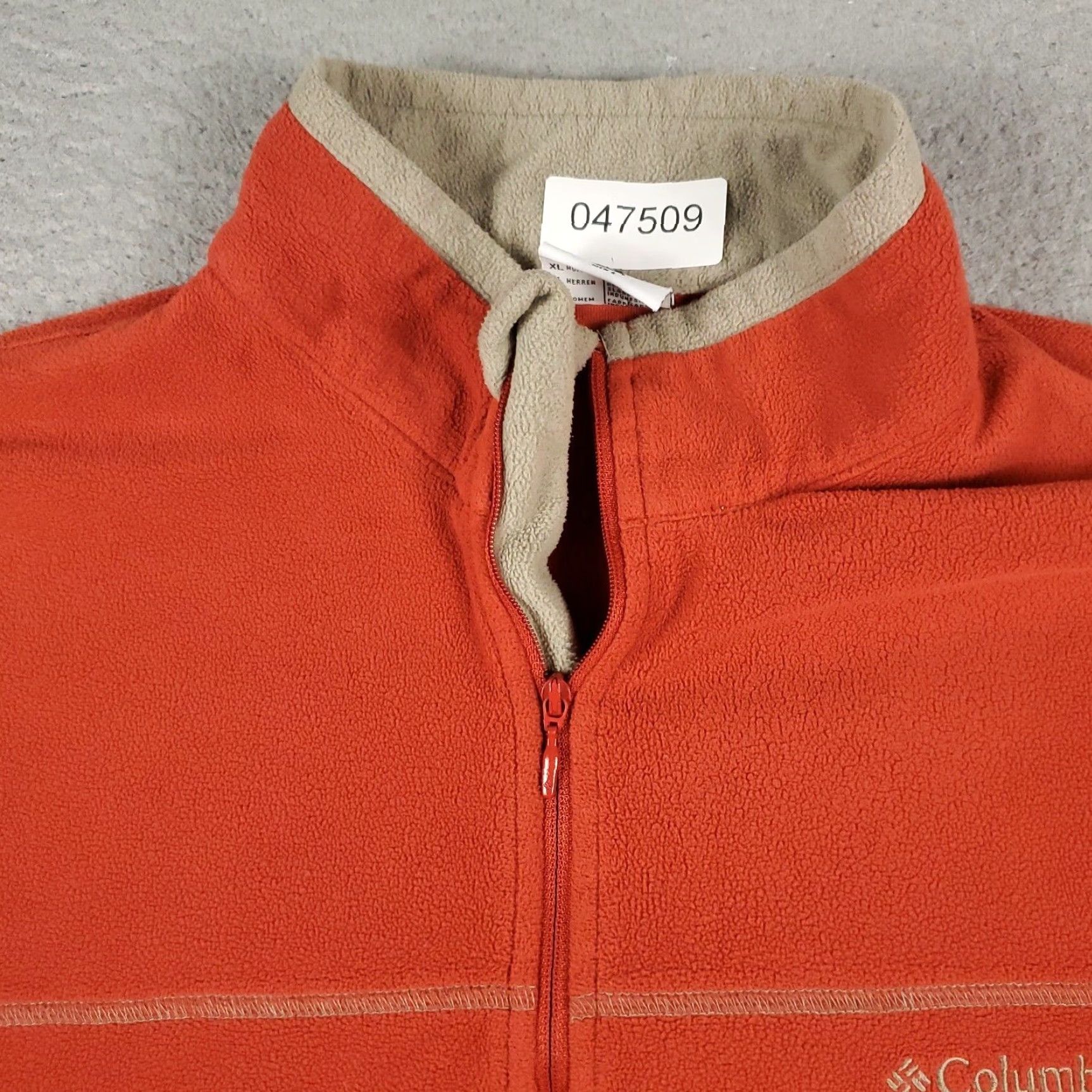 Vintage Columbia Fleece Sweater Mens XL Red 1/4 Zip Pullover Outdoor Classic Size US XL / EU 56 / 4 - 2 Thumbnail