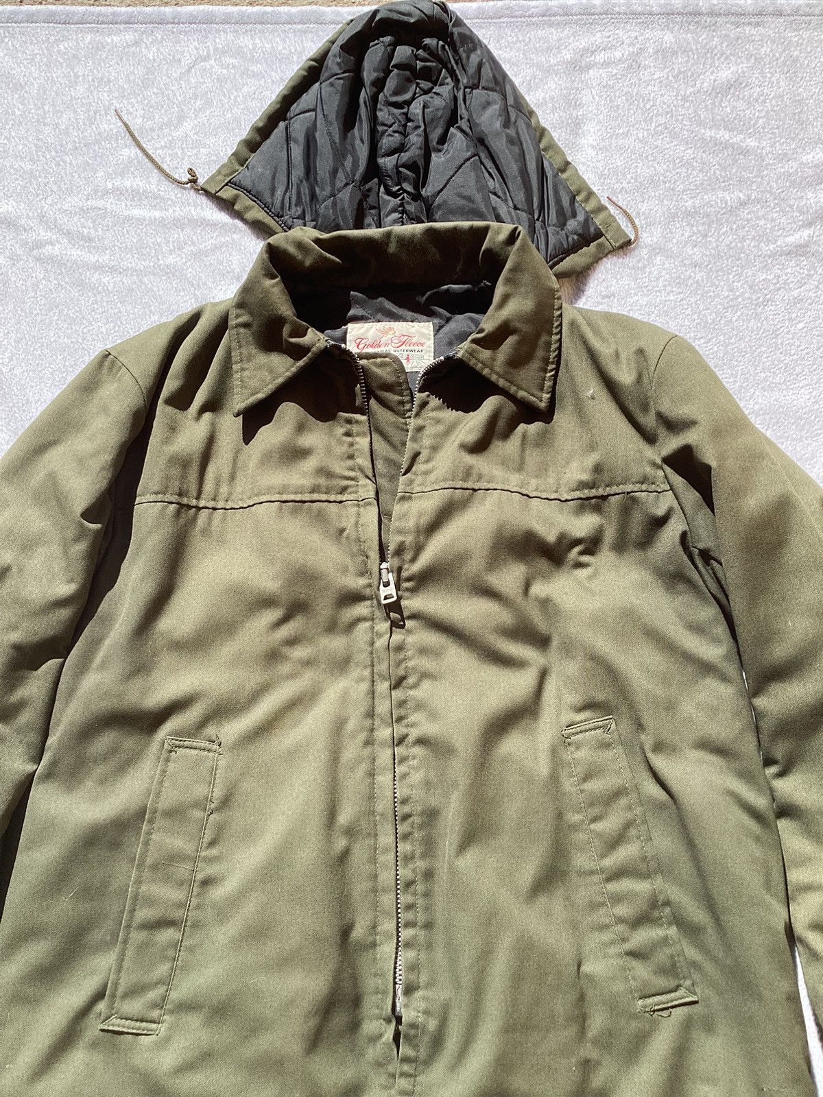 Other Vintage golden fleece industrial outerwear USA made 44 jackt Size US XL / EU 56 / 4 - 2 Thumbnail