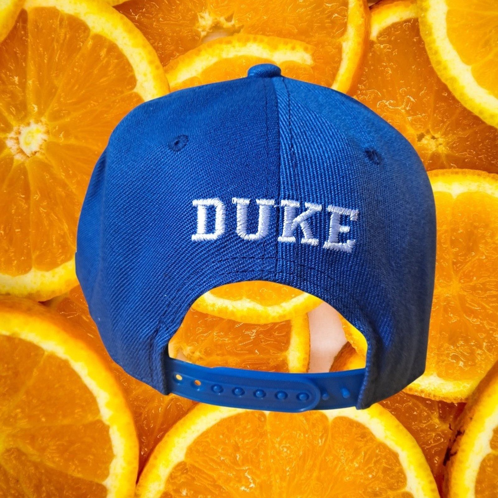 New Era Duke Blue Devils Snapback Hat Cap Blue White NCAA College Size ONE SIZE - 4 Thumbnail