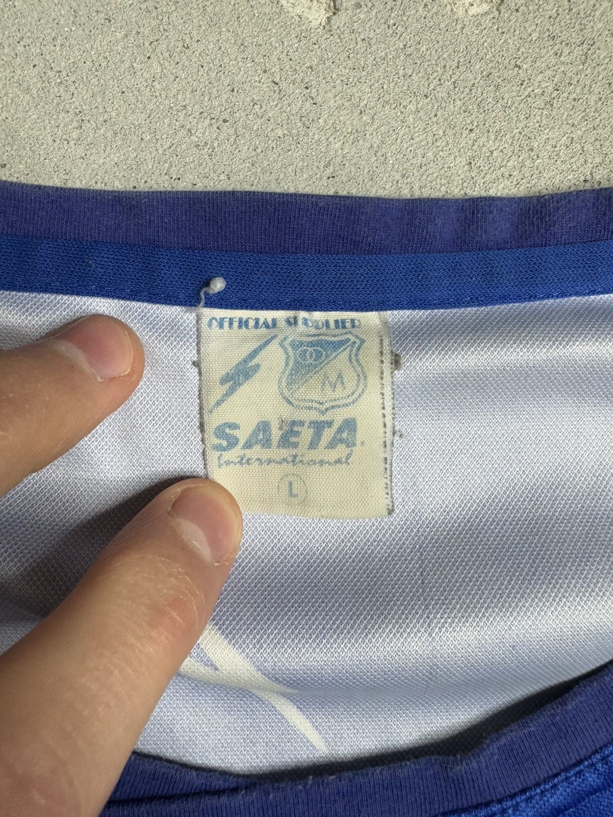 Vintage Millonarios 2005-2006 Home Jersey Size US L / EU 52-54 / 3 - 3 Thumbnail