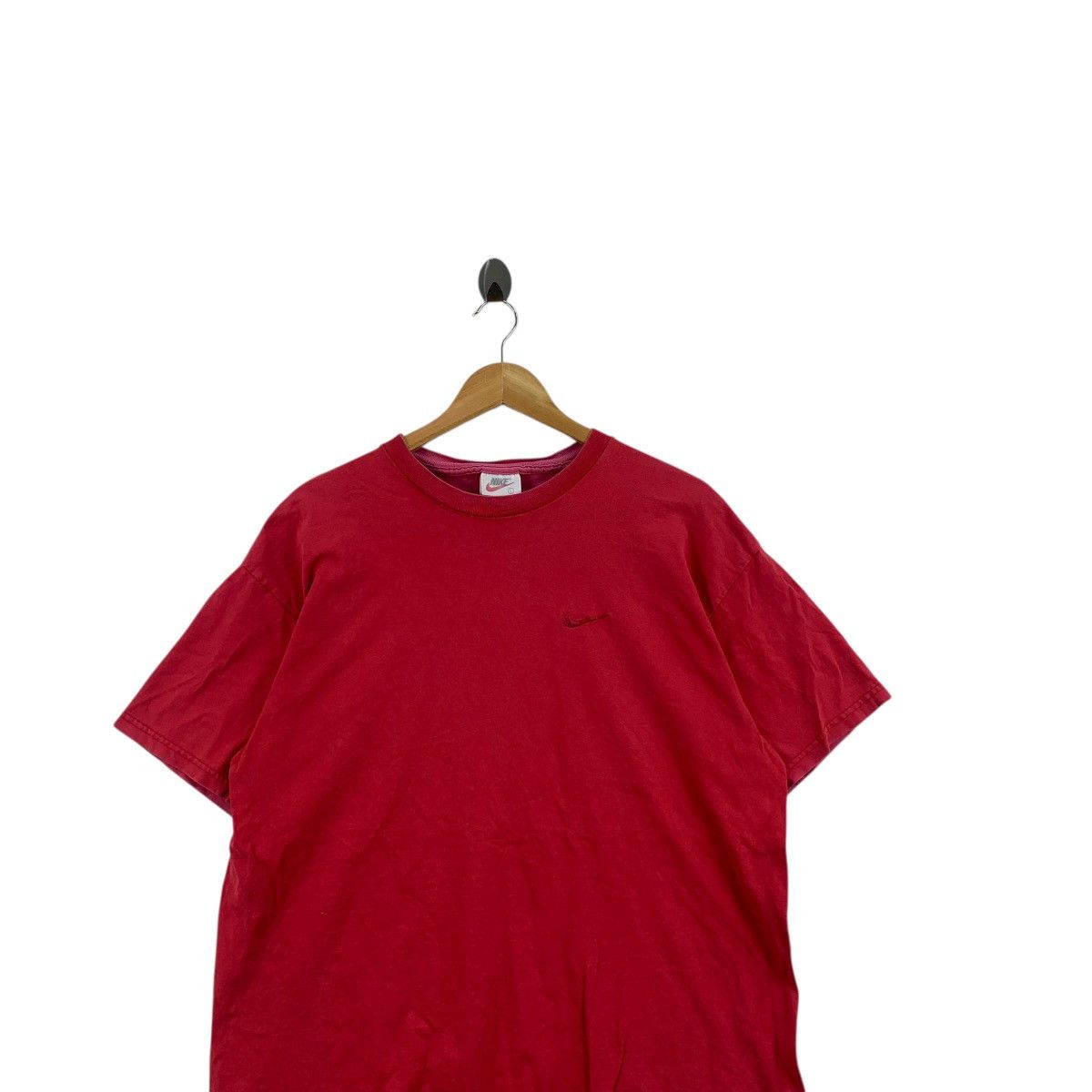 Nike Vintage 90’ NIKE MADE IN USA Embroidered Logo Tee Shirt Top Size US L / EU 52-54 / 3 - 2 Thumbnail