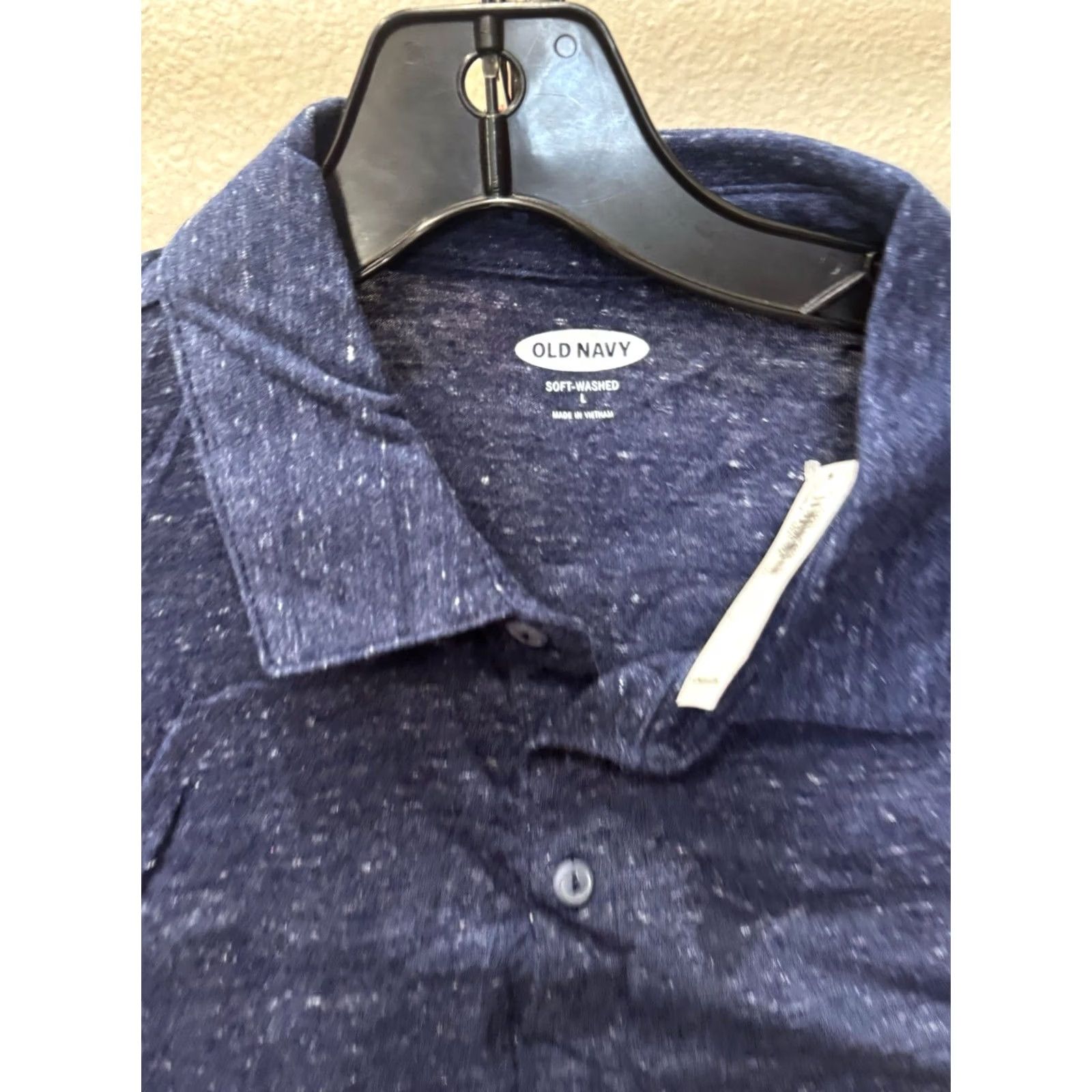 Old Navy Old Navy POLO SHIRT L Blue Pattern NWT Mens Large Size US L / EU 52-54 / 3 - 2 Thumbnail