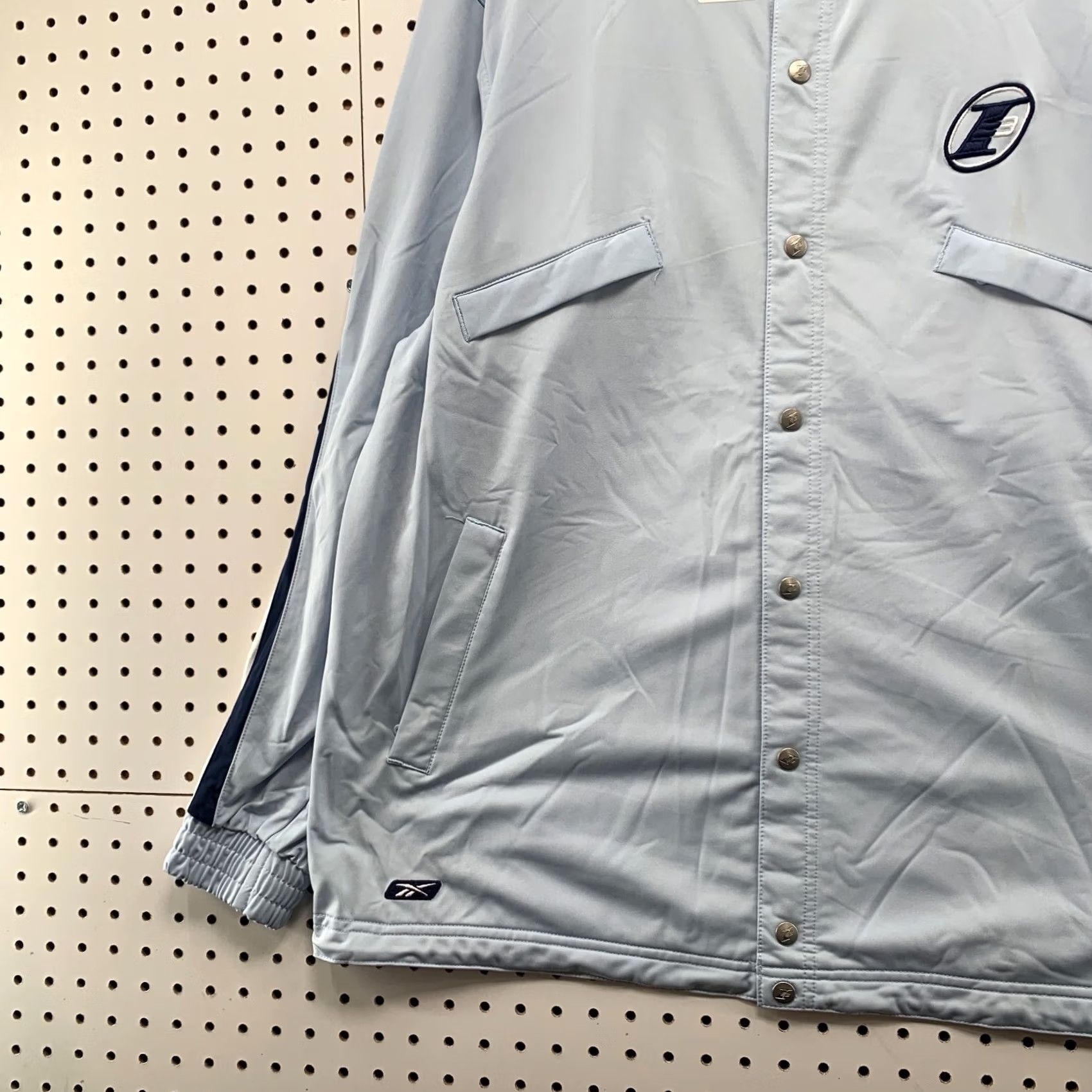 Reebok VINTAGE Reebok Allen Iverson Track Jacket Mens Medium Blue NEW NWT Size US M / EU 48-50 / 2 - 5 Thumbnail