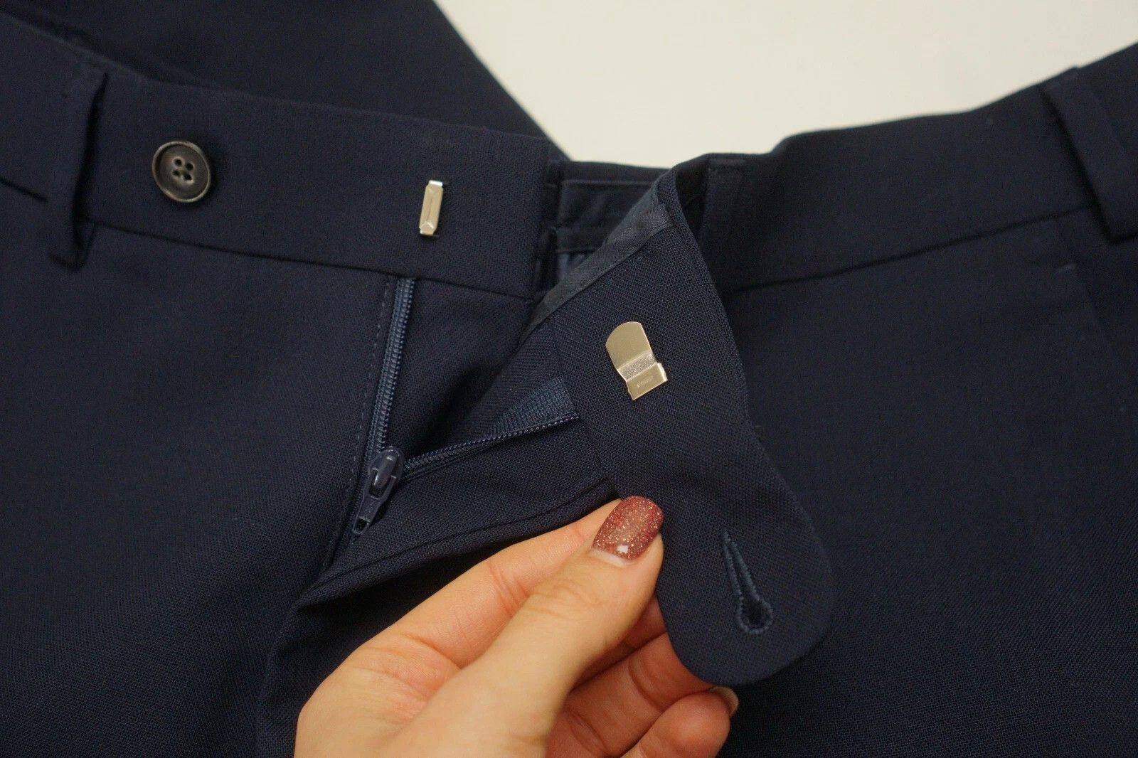 Suitsupply Men Suitsupply Suit Havana Parch Unlined Travel Navy US40L Size 40L - 9 Thumbnail