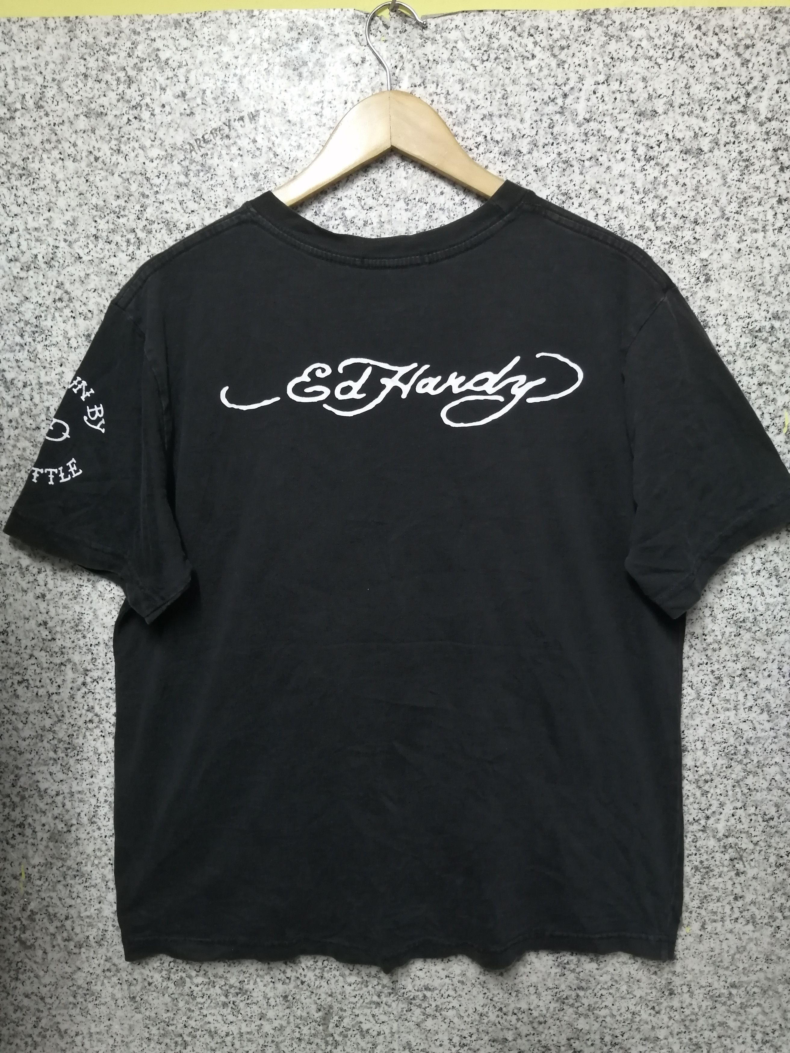 Ed Hardy × Japanese Brand × Vintage VINTAGE ED HARDY DRAWN BY IN SEATTLE VERY RARE Size US L / EU 52-54 / 3 - 2 Thumbnail