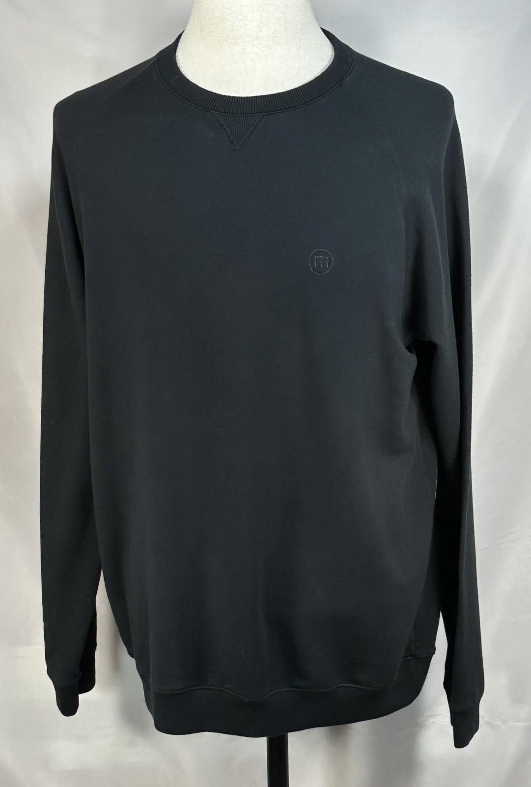 TravisMathew Travis Mathew Long Sleeve Fleece Sweatshirt Black Mens L Size US L / EU 52-54 / 3 - 1 Thumbnail