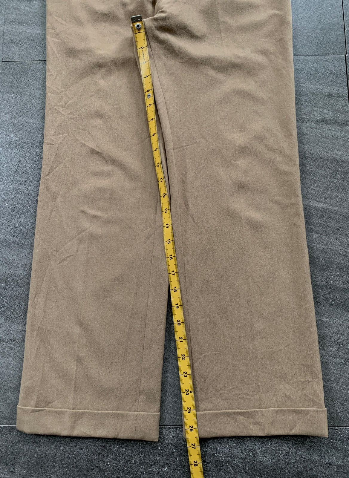 Junya Watanabe FREE TAX! 2000s Straight Cuffed Trousers Size US 29 - 14 Thumbnail