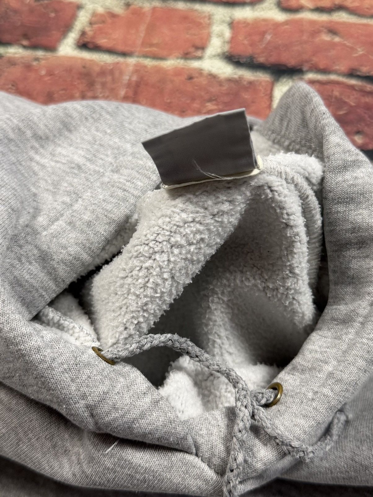 Carhartt Vintage Carhartt Gray Hoodie Sweatshirt 90s Y2K Script Logo Size US L / EU 52-54 / 3 - 9 Thumbnail