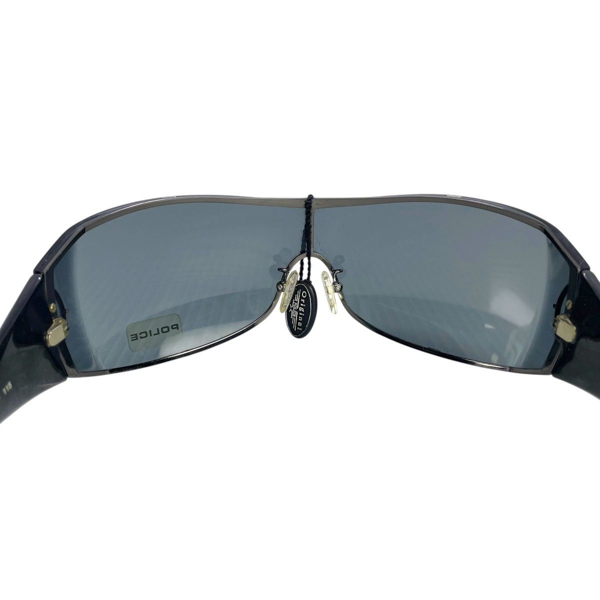 Vintage Vintage Y2K Italy Police S8304 COL.568F Sunglasses Size ONE SIZE - 6 Thumbnail
