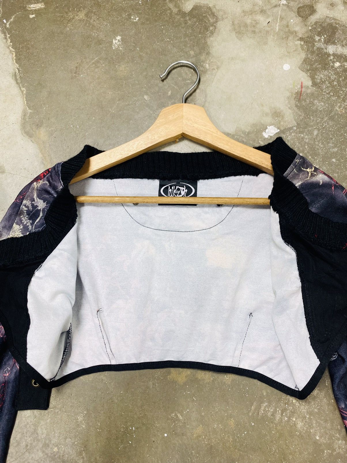 If Six Was Nine A08 Rare-Ozz On Hikozoh Long Sleeve Lace Up Crop Top Size S / US 4 / IT 40 - 11 Thumbnail