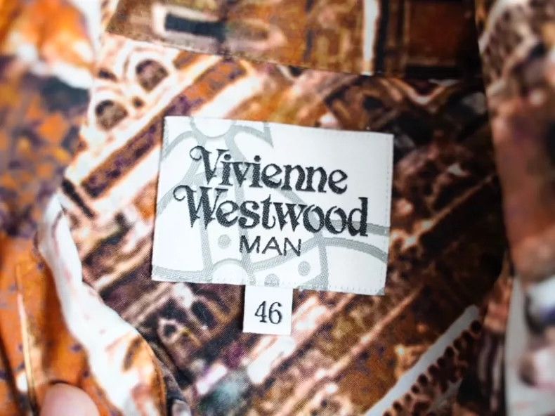 Vivienne Westwood City street scene collar shirt