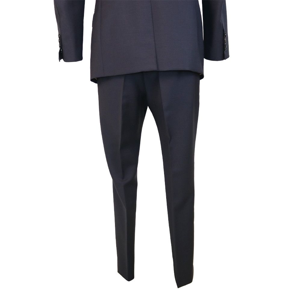 Gucci Gucci Kraken Dark Navy Suit Mohair-Wool Suit Set Size 48R - 6 Thumbnail