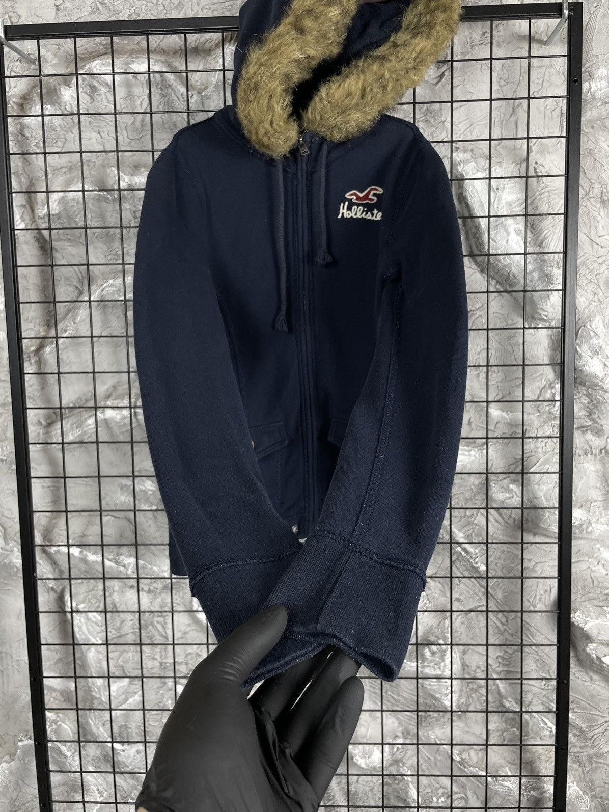 If Six Was Nine Hollister Y2K Fur Hoodie Japanese LGB Hysteric Glamour Style Size US S / EU 44-46 / 1 - 6 Thumbnail