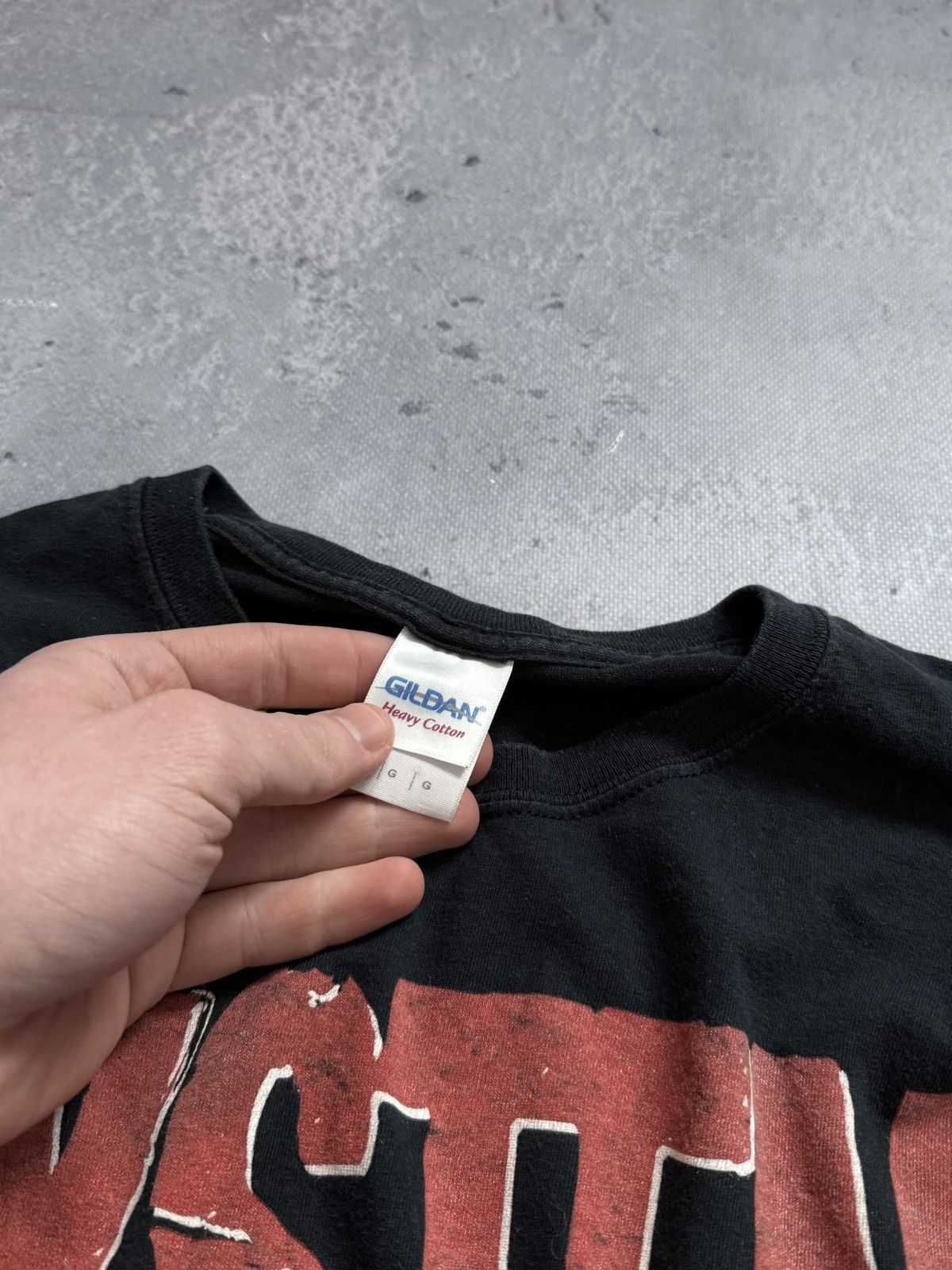 Band Tees × Vintage Vintage Y2K avantgarde streetwear t-shirt Size US L / EU 52-54 / 3 - 6 Thumbnail