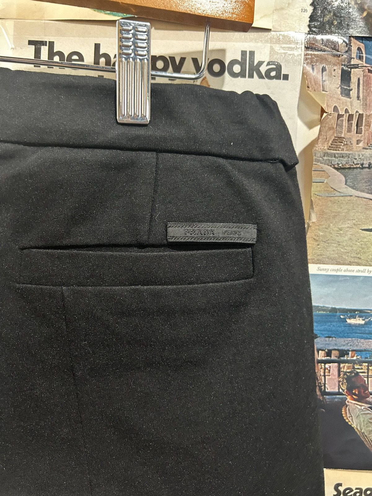 Prada Prada Dress Black Pants Trousers Size US 30 / EU 46 - 4 Thumbnail