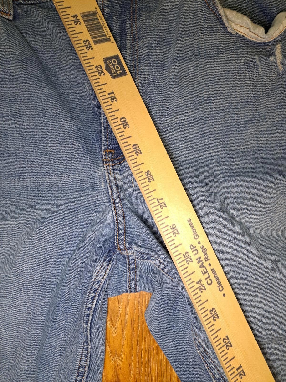Abercrombie & Fitch DISTRESSED Y2K Abercrombie & Fitch Jeans Womens 10R Blue Size 32" / US 10 / IT 46 - 9 Thumbnail