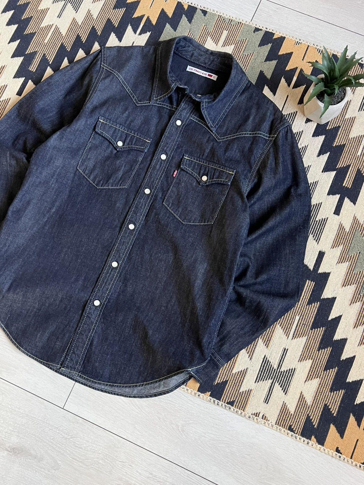 Levi's Levi’s Vintage Denim Button Up Shirt Size US S / EU 44-46 / 1 - 4 Thumbnail