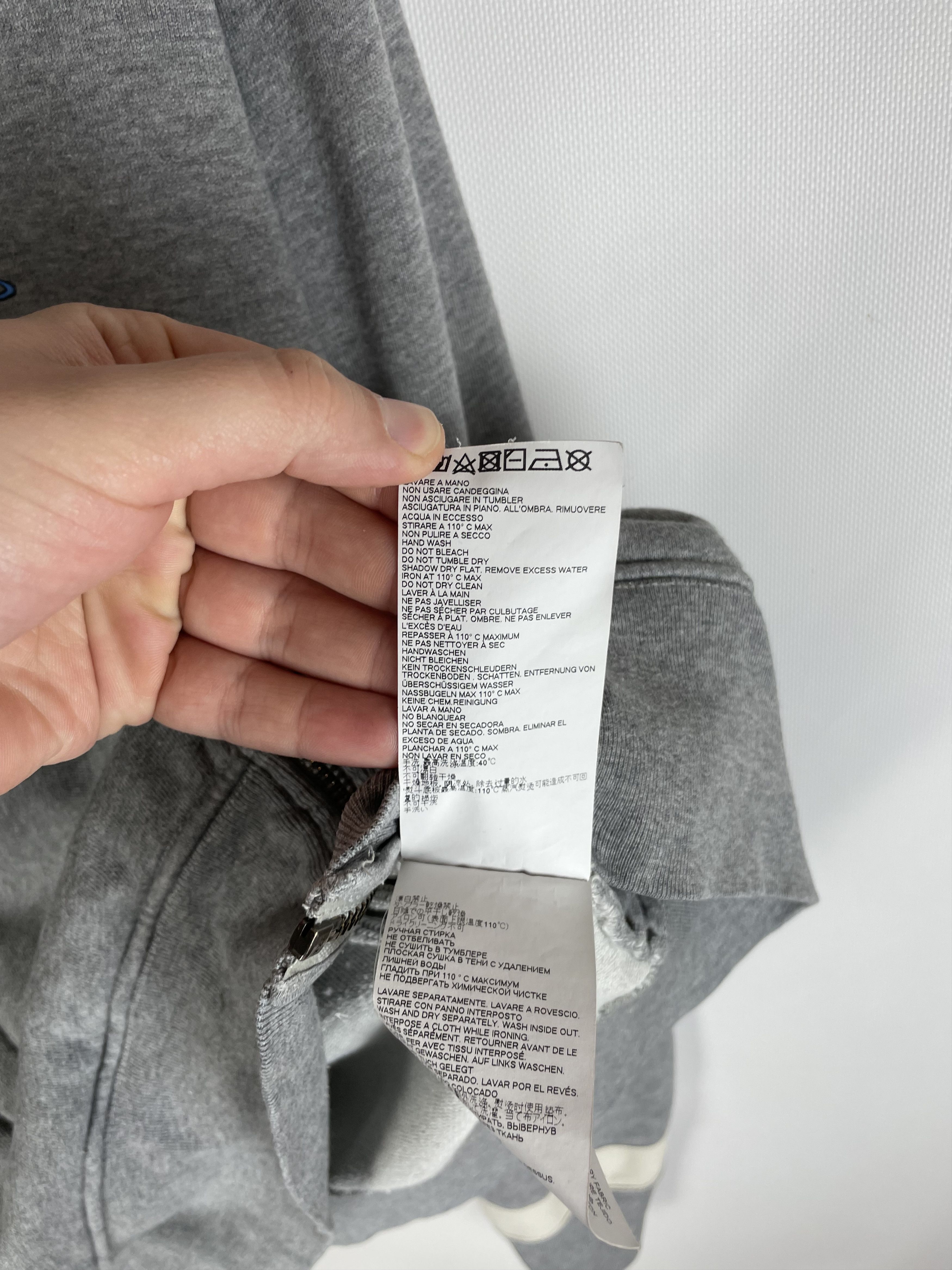 Vivienne Westwood Vivienne Westwood Zip Up Hoodie Grey Size US L / EU 52-54 / 3 - 7 Thumbnail