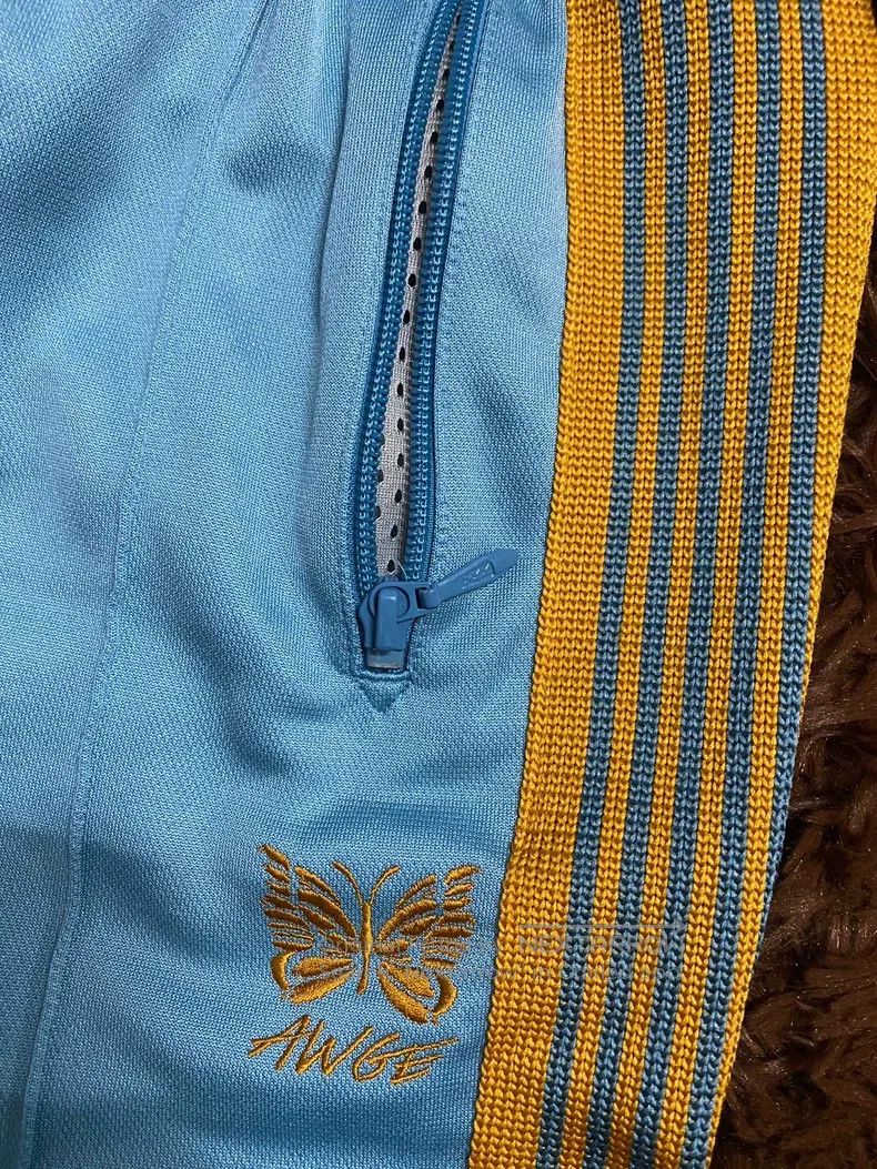Needles Needles size XS Blue Gold Butterfly Pants Size US 30 / EU 46 - 2 Thumbnail