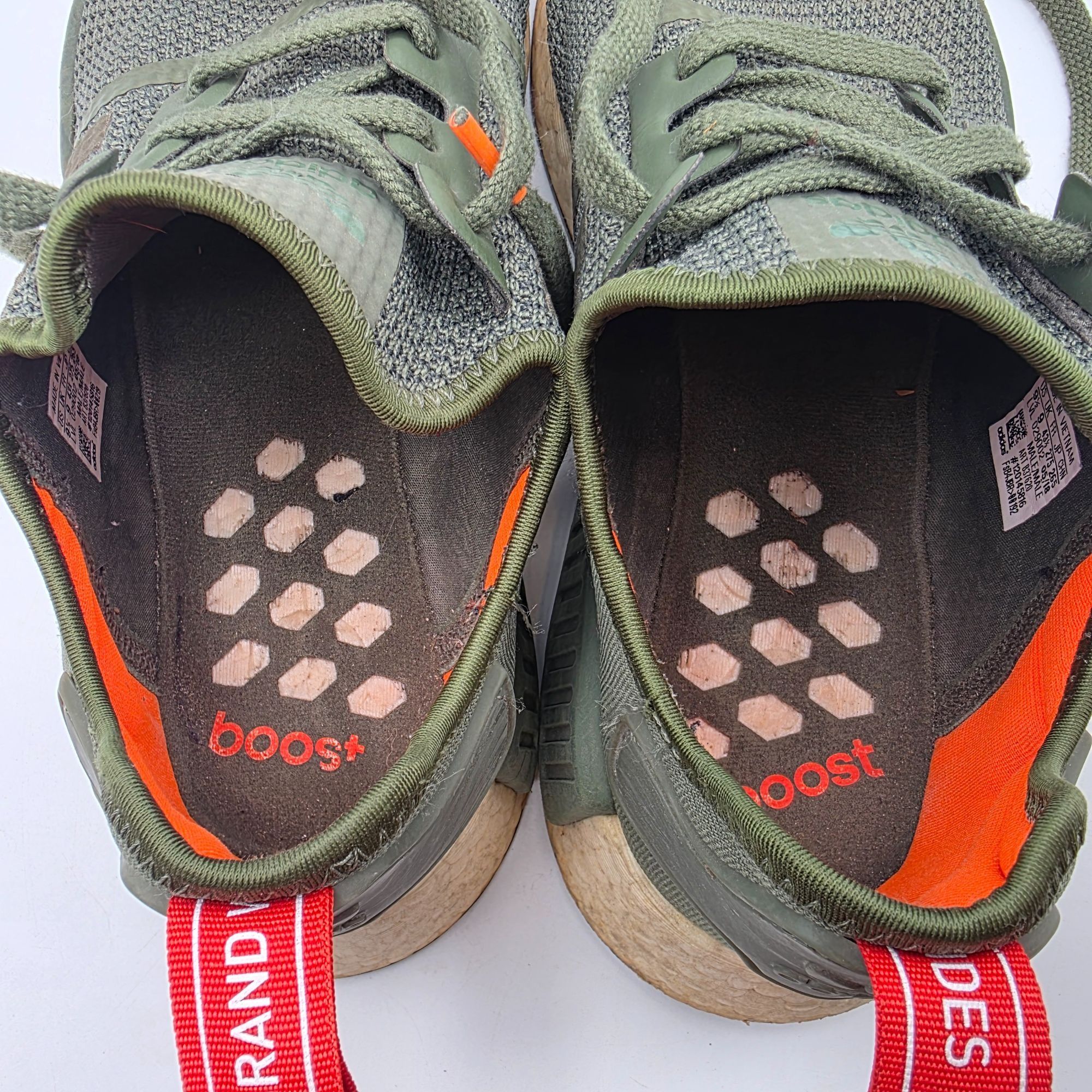 Adidas Adidas NMD R1 Night Cargo Mens Size 9.5 Green Casual Athleti Size US 9.5 / EU 42-43 - 9 Thumbnail