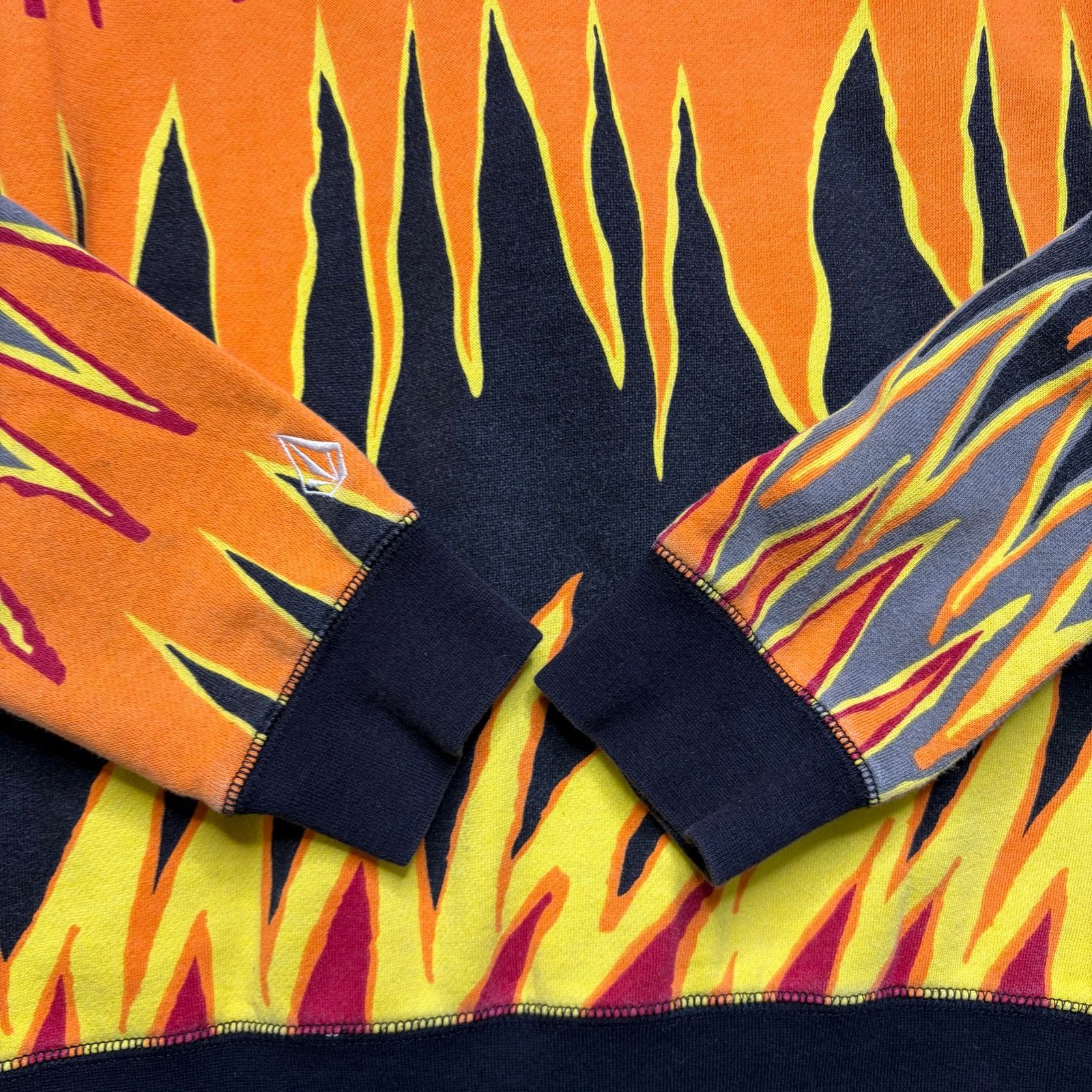 Volcom Volcom Flame Full Zip Hoodie Mask Face Surf Y2K Men’s XXS Size US XS / EU 42 / 0 - 9 Thumbnail