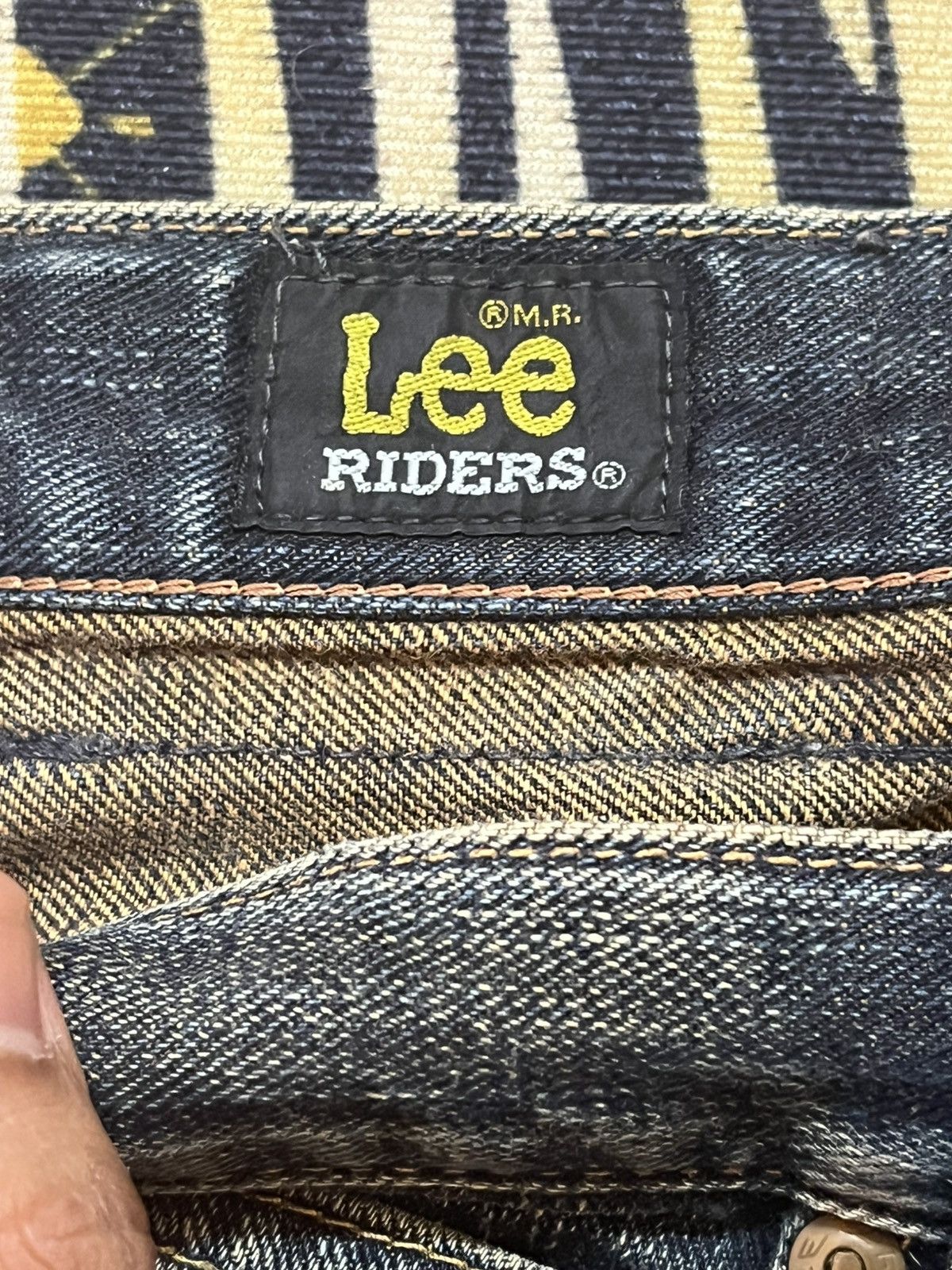 Lee Vintage Lee Riders MR Mudwash Distressed Denim Size US 35 - 10 Thumbnail