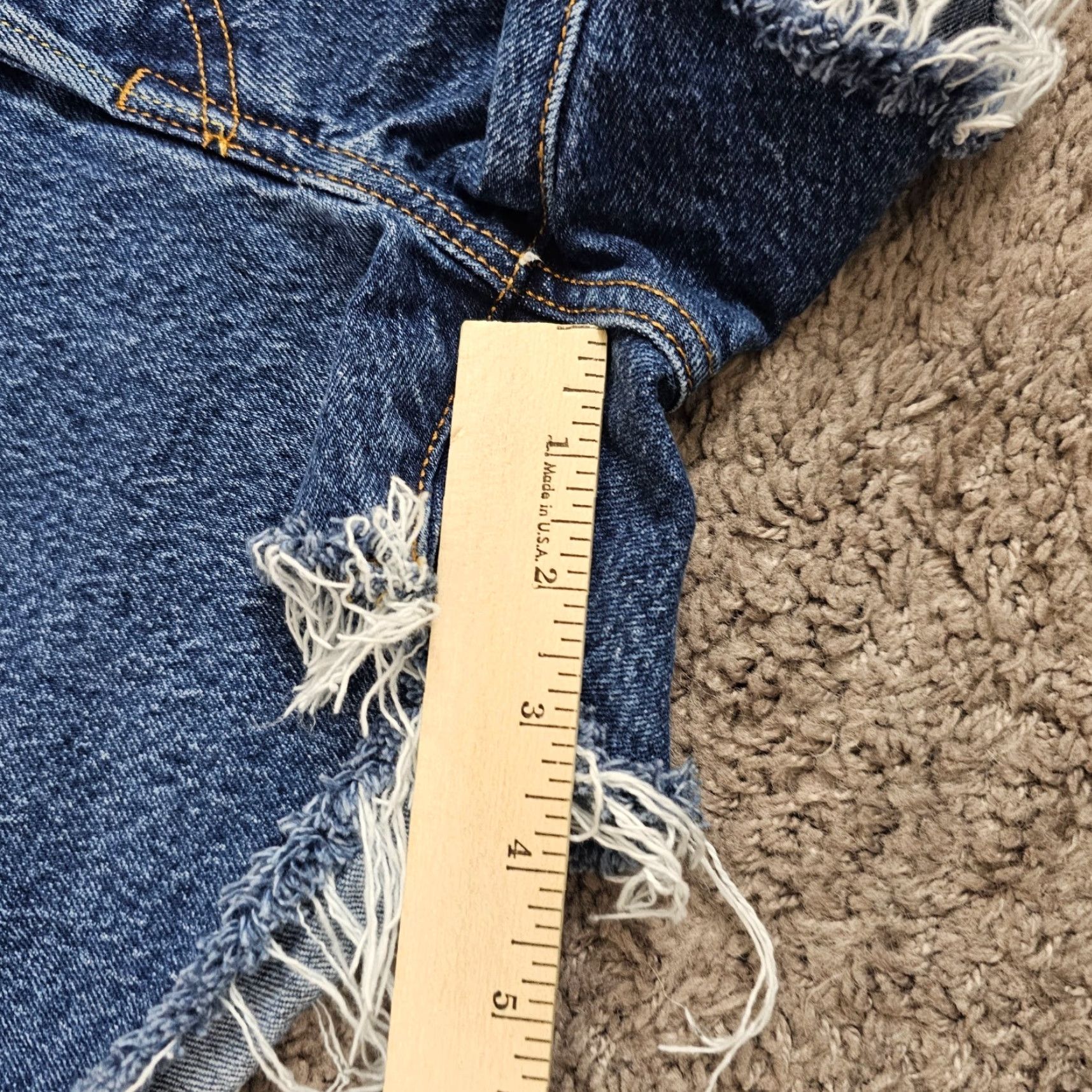 Levi's VINTAGE Levi's 501 Shorts Womens Medium Blue Denim Cut-Off 24" Waist Casual Size 24" / US 00 / IT 34 - 5 Thumbnail
