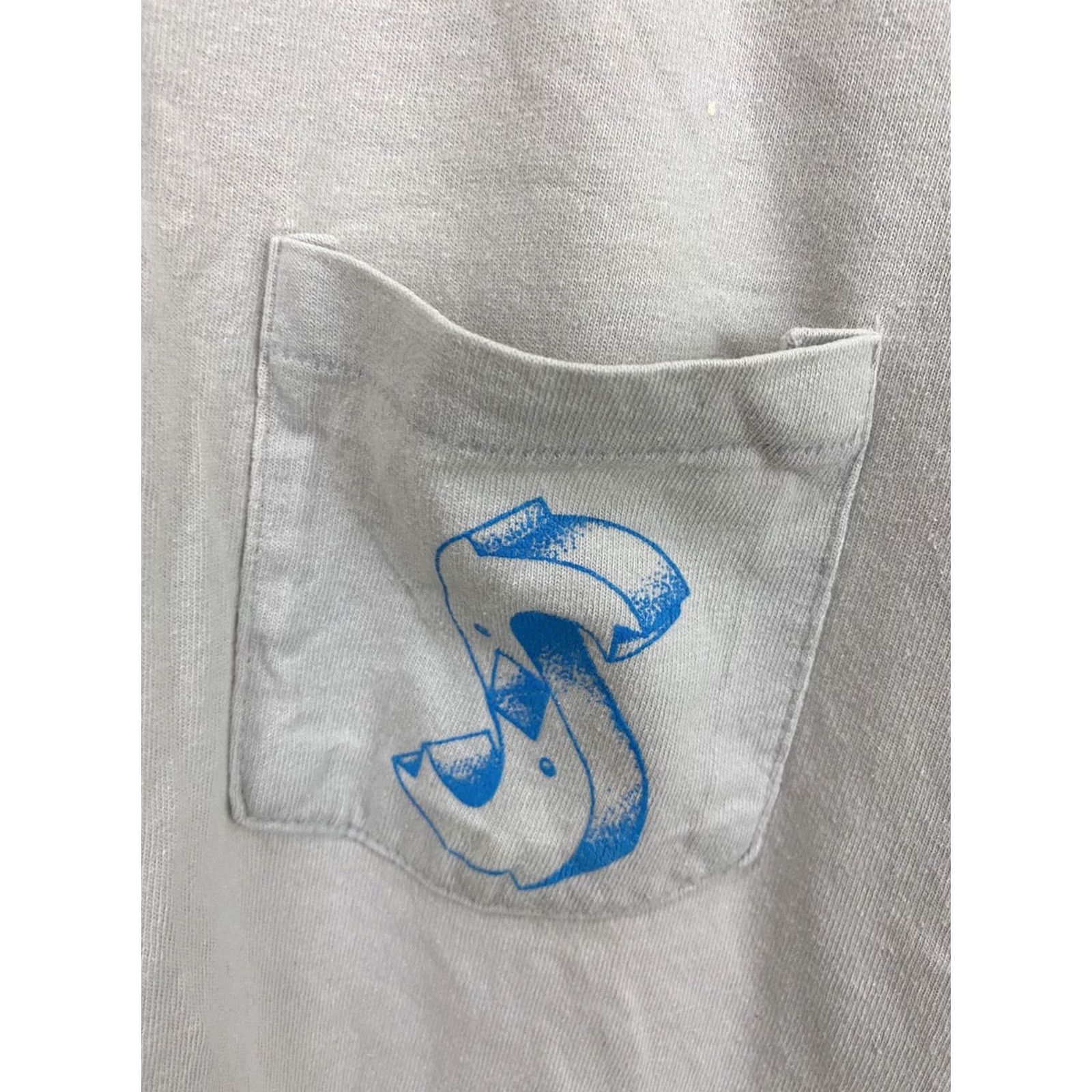 Olive VTG 90s 17th Street Surf Shop Live To Surf Single Stitch Pocket T-Shirt XL Shirt Mens Light Gray Size US XL / EU 56 / 4 - 7 Thumbnail
