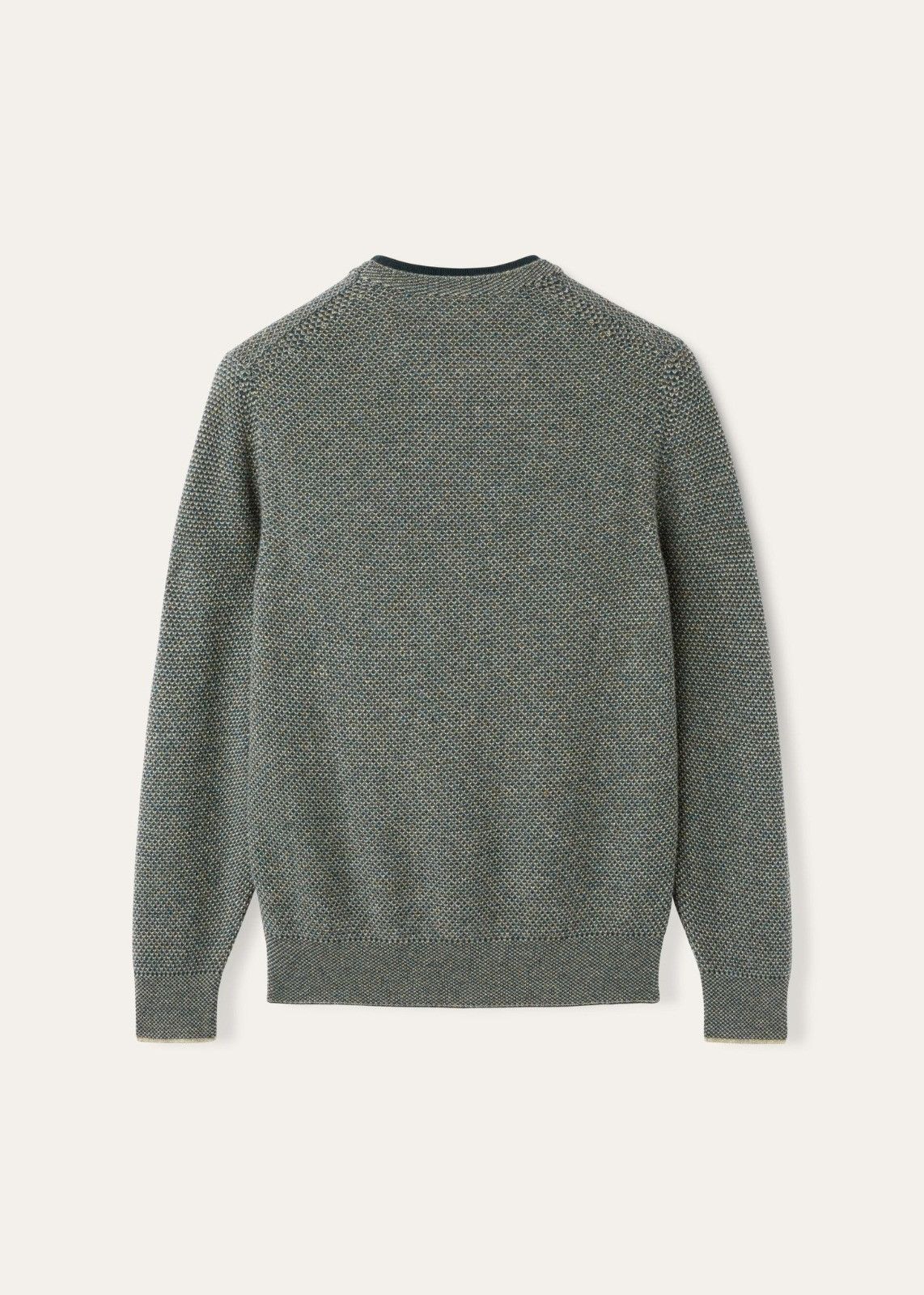 Loro Piana o1srvl11e1224 Varallo Crewneck Sweater in Green Size US M / EU 48-50 / 2 - 2 Thumbnail