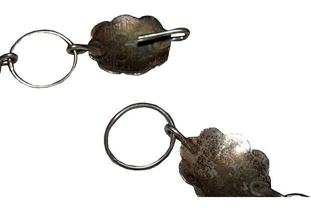 Designer Sterling Silver Concho Necklace Size ONE SIZE - 7 Thumbnail