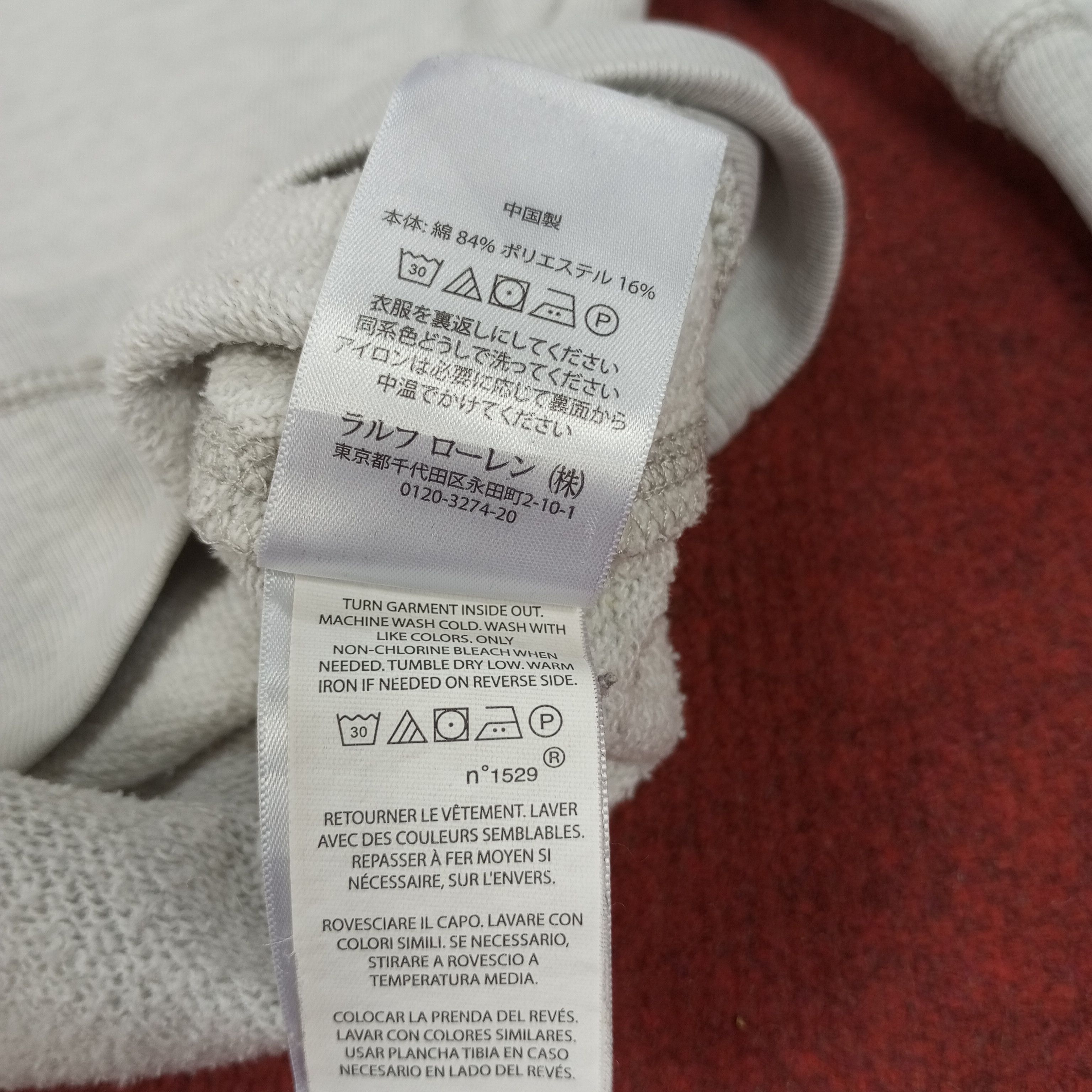 Polo Ralph Lauren × Vintage Polo Ralph Lauren Sweatshirt Fashion Brand Size US M / EU 48-50 / 2 - 9 Thumbnail