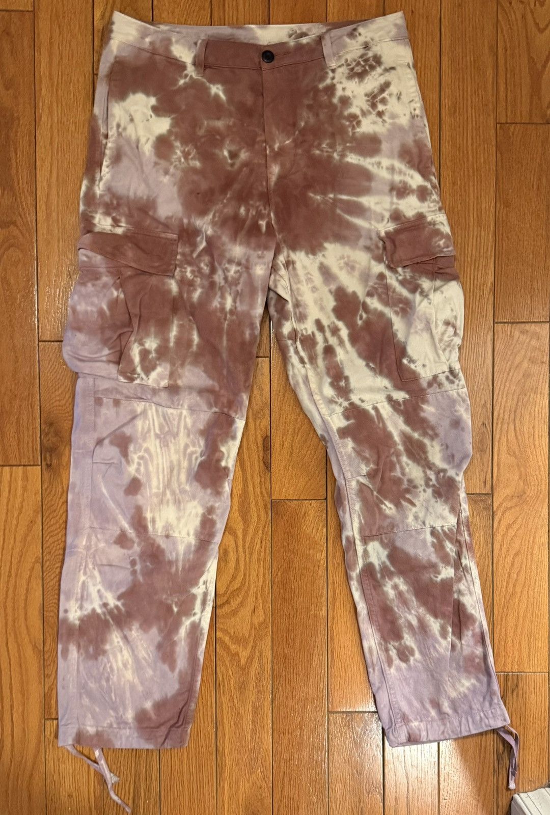 Black Scale 32 waist black scale tie-dye pants Size US 32 / EU 48 - 1 Thumbnail