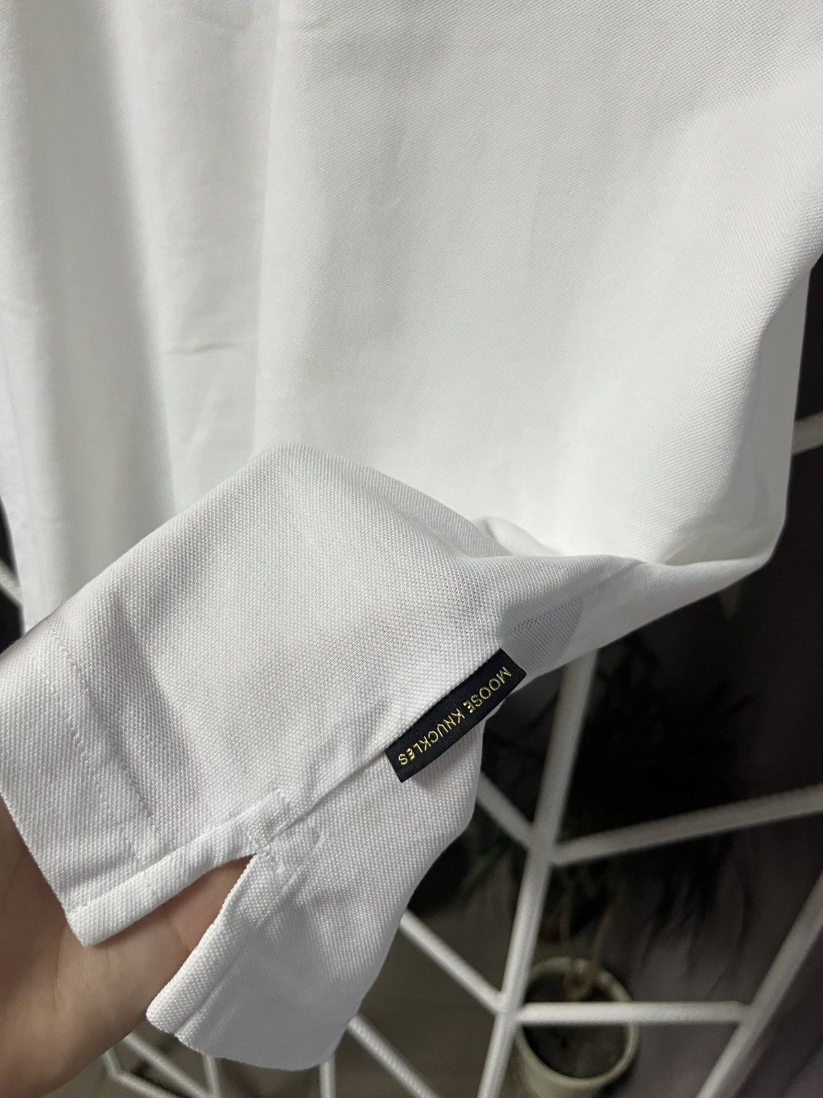Moose Knuckles Moose Knuckles White Polo Size US L / EU 52-54 / 3 - 4 Thumbnail