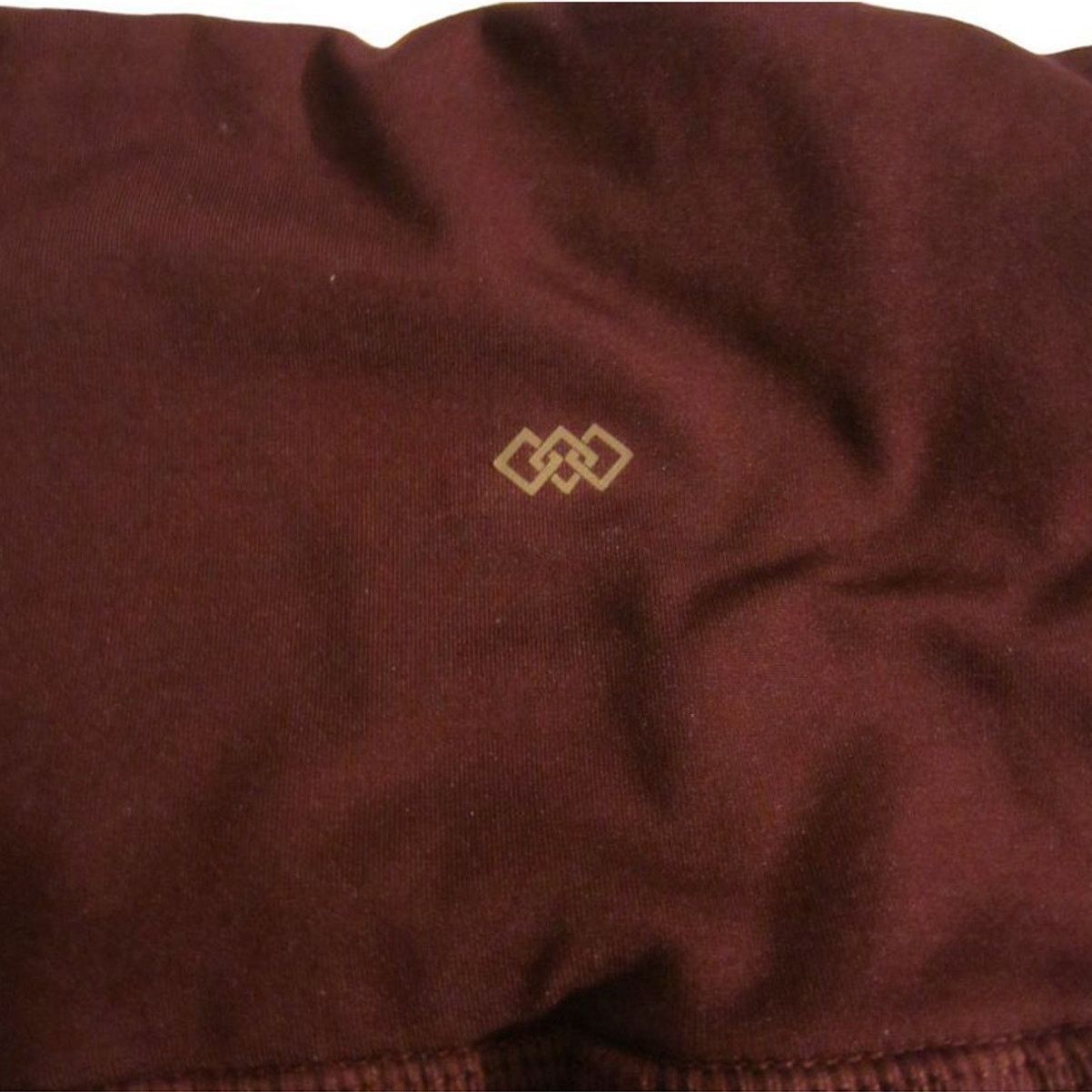 Other Athleisure Streetwear Sleek Burgundy High-Rise Leggings Size 26" / US 2 / IT 38 - 5 Thumbnail