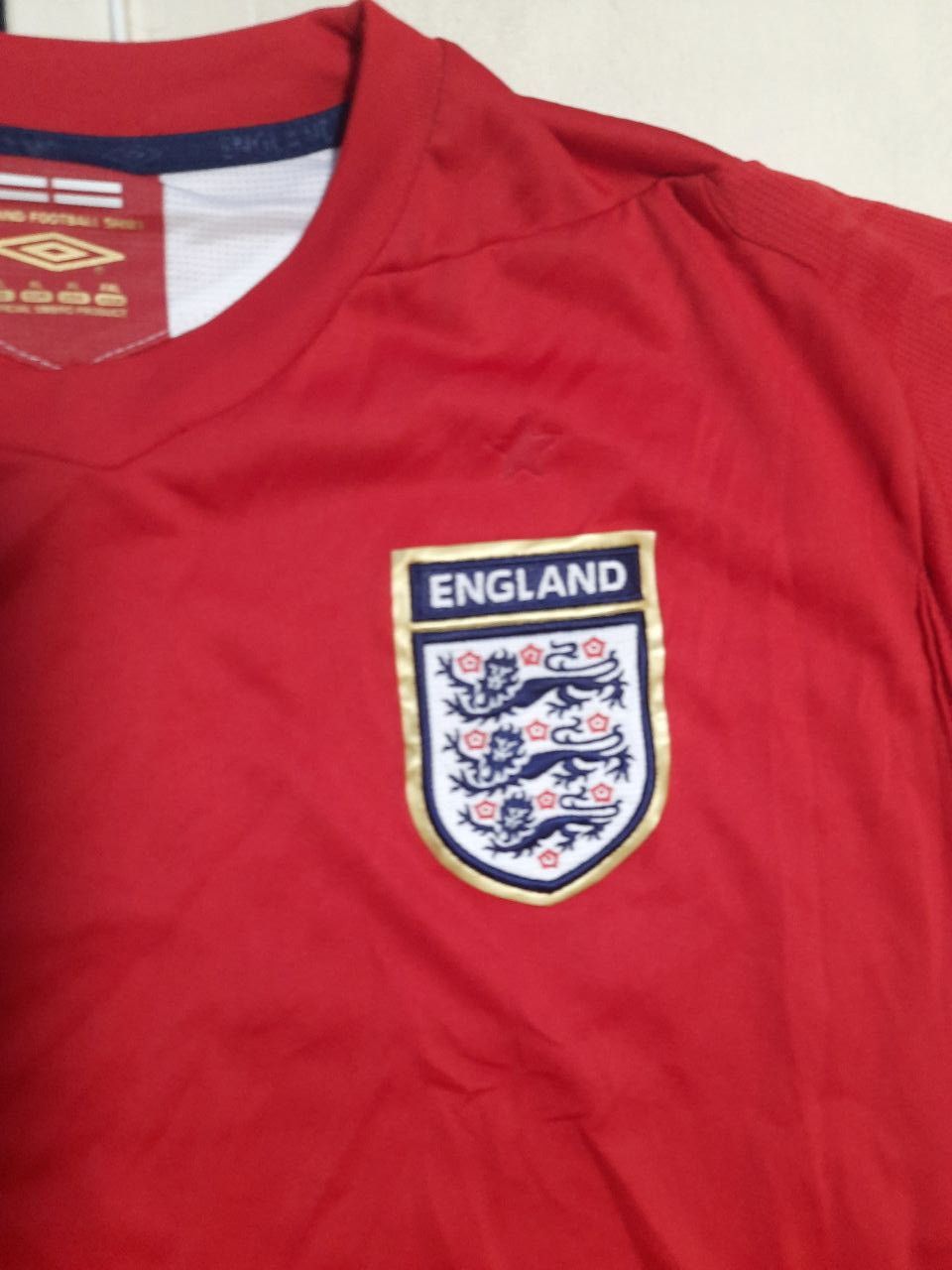 Umbro Umbro England Jersey 2006-2008 Size US XL / EU 56 / 4 - 6 Thumbnail