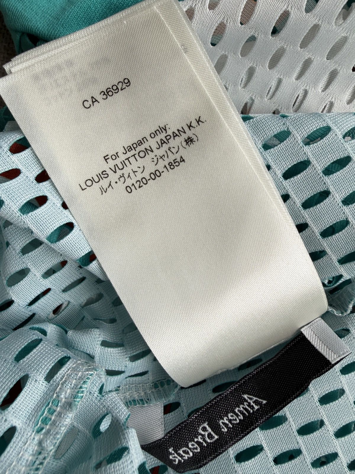 Louis Vuitton Louis Vuitton SS22 Hockey Jersey Tee Mint Green Size US L / EU 52-54 / 3 - 12 Thumbnail