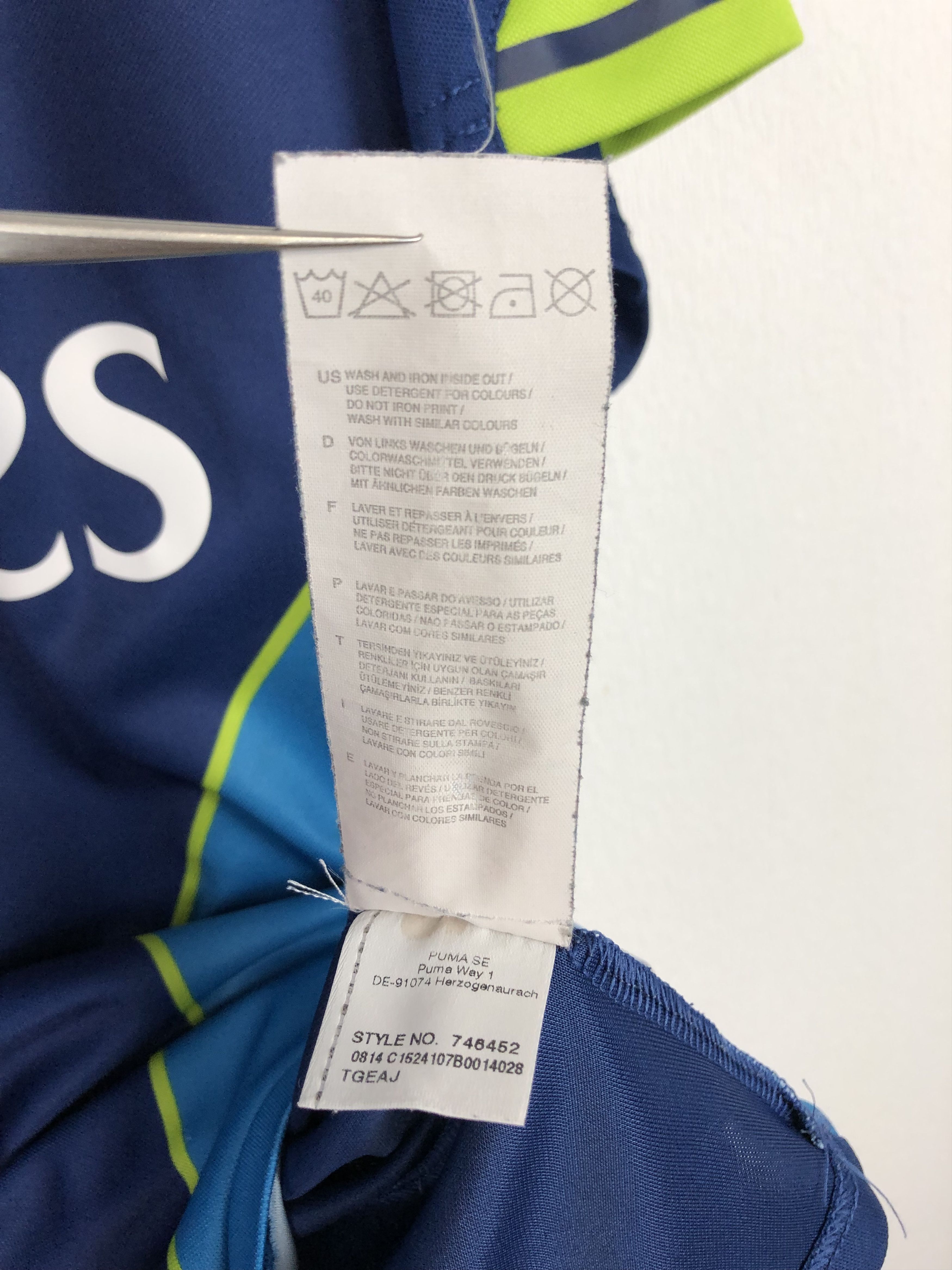 Puma Arsenal football shirt 2014 Soccer Jersey Gunners Tee Hype Size US M / EU 48-50 / 2 - 11 Thumbnail