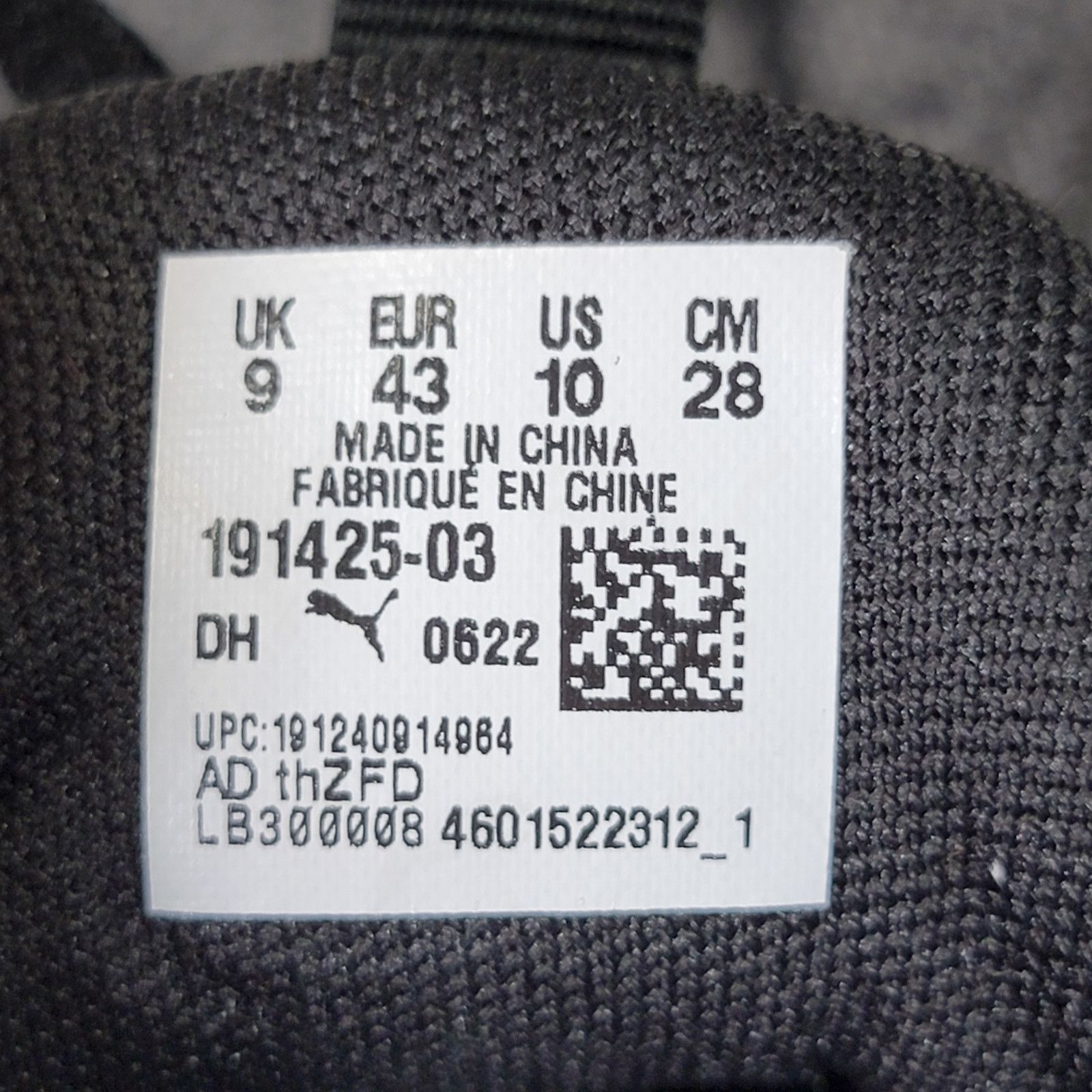 Puma Puma Black Soft Foam+ Comfort Athletic Shoes - Size 10 Size US 10 / EU 43 - 6 Thumbnail