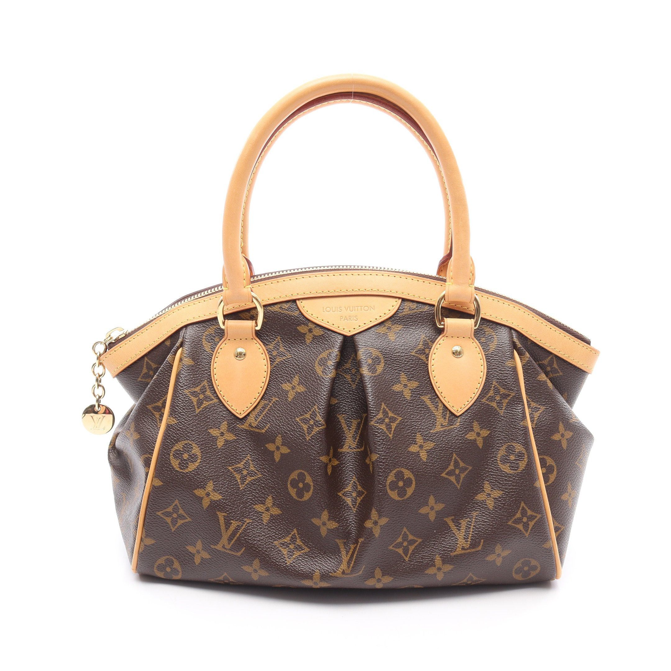 Louis Vuitton Louis Vuitton Tivoli Pm Monogram Handbag Leather Brown Size ONE SIZE - 1 Thumbnail