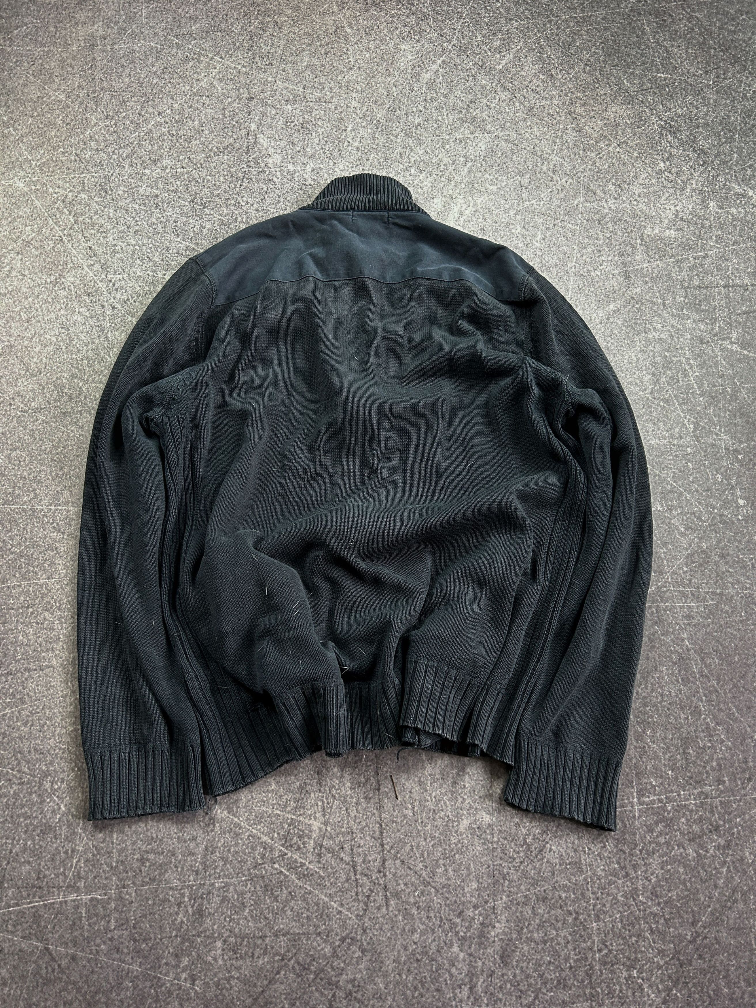 Vintage VTG Y2K Junya Watanabe Kapital Zip Washed Sweater 90s Size US M / EU 48-50 / 2 - 6 Thumbnail