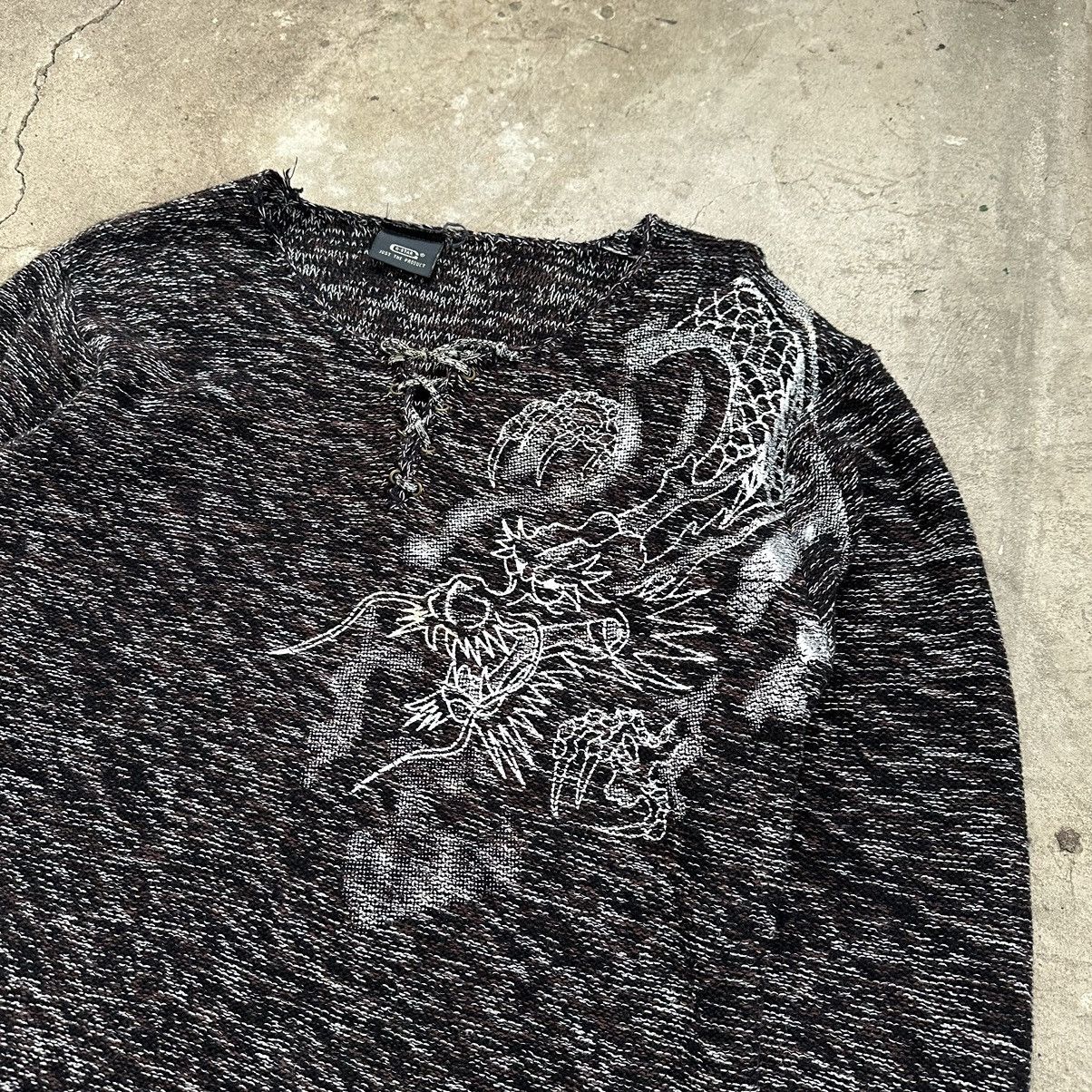 G-Star × Vintage VINTAGE G STAR RAW BIGLOGO AVANTGARDE LIGHT SWEATER Size US L / EU 52-54 / 3 - 6 Thumbnail