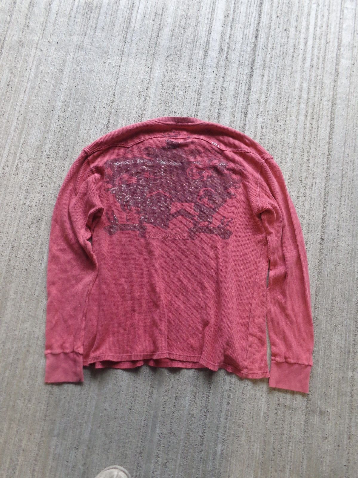 Affliction Grunge Y2K guitar waffle shirt Size US XXL / EU 58 / 5 - 3 Thumbnail