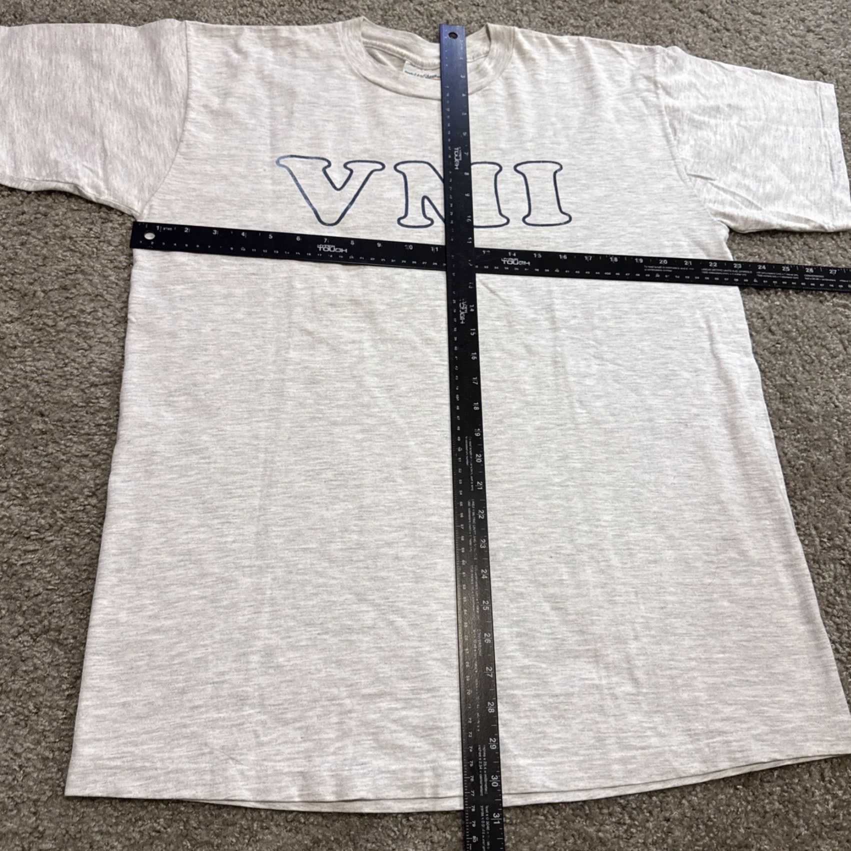 Velva Sheen VINTAGE Velva Sheen 80s VMI Virginia Military Institute T-Shirt XL Men Gray Short Sleeve Shirt Size US XL / EU 56 / 4 - 4 Thumbnail