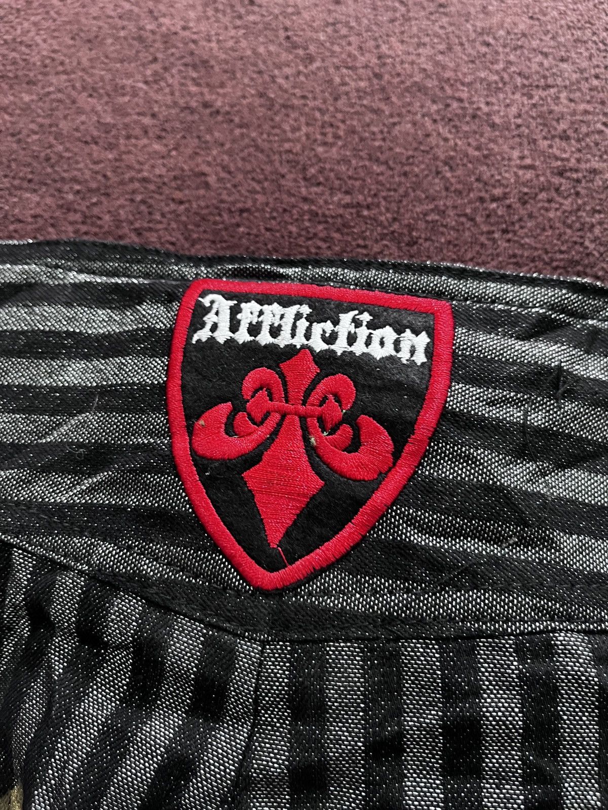 Affliction RARE AFFLICTION SHORT GRUNGE EMO Y2K Size US 33 - 10 Thumbnail